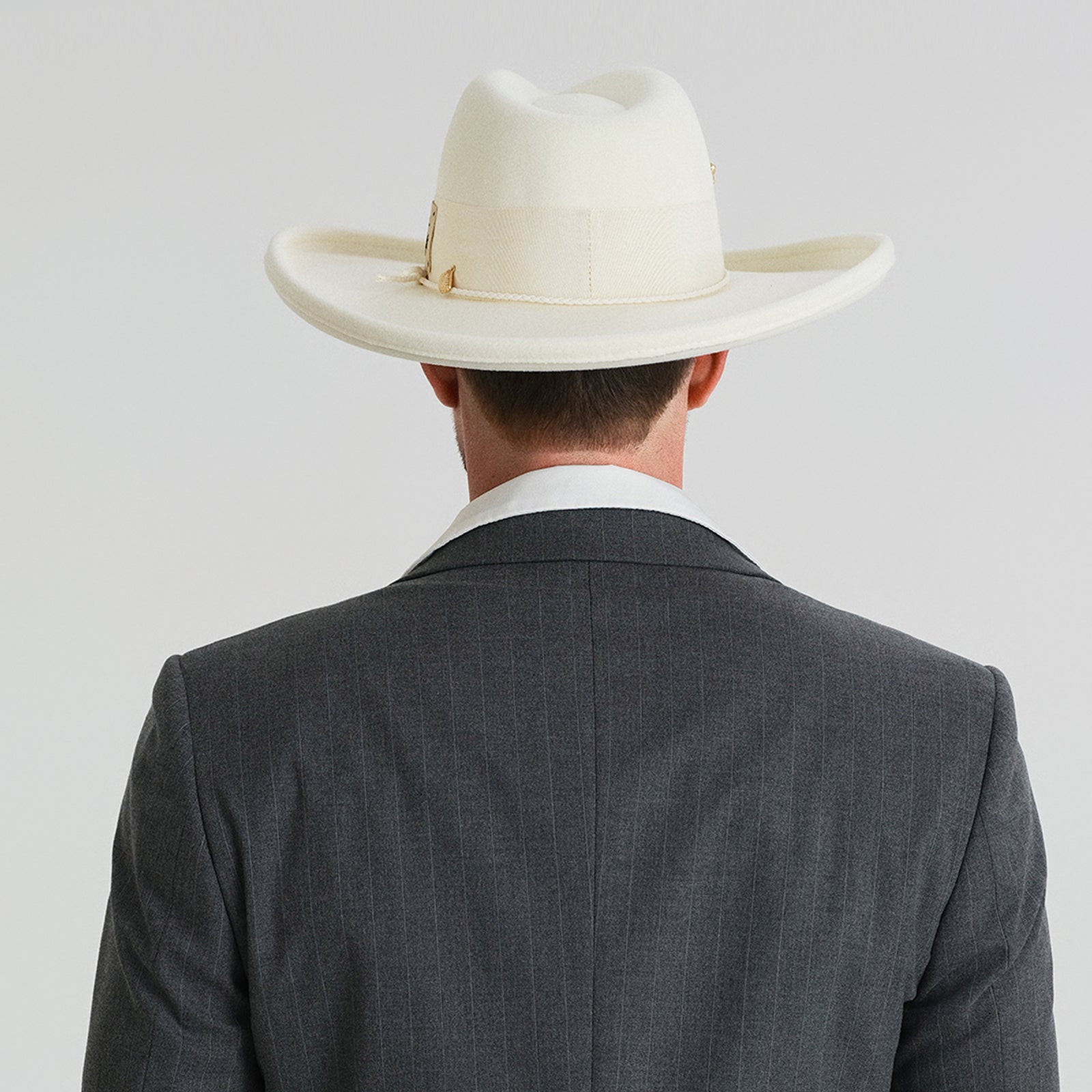 Unisex Polyester Fedora Hat with Wide Brim and UPF 50+ Sun Protection