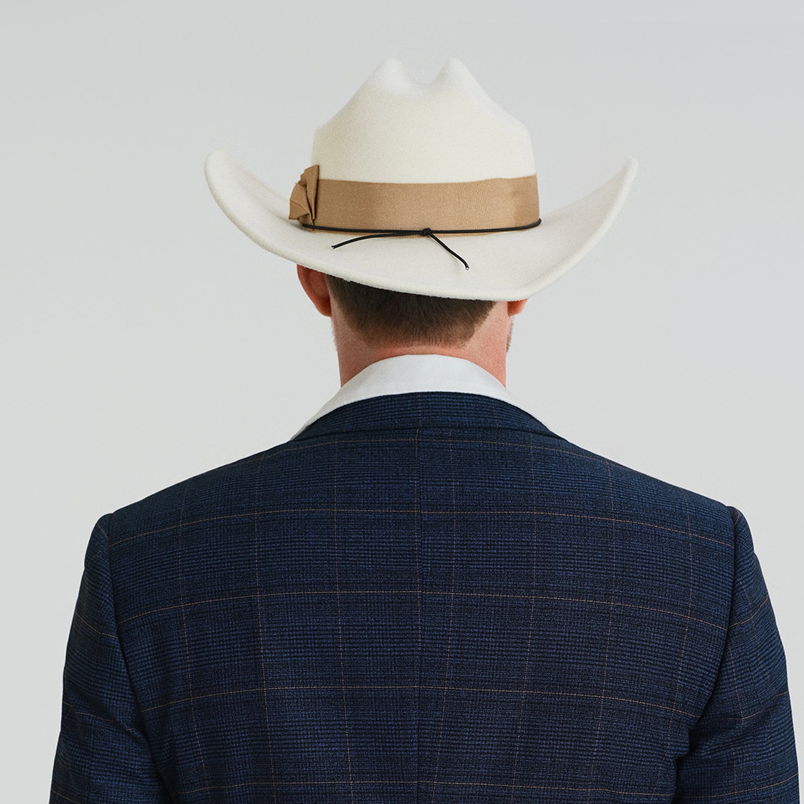 Unisex Polyester Fedora Hat with Wide Brim and UPF 50+ Sun Protection