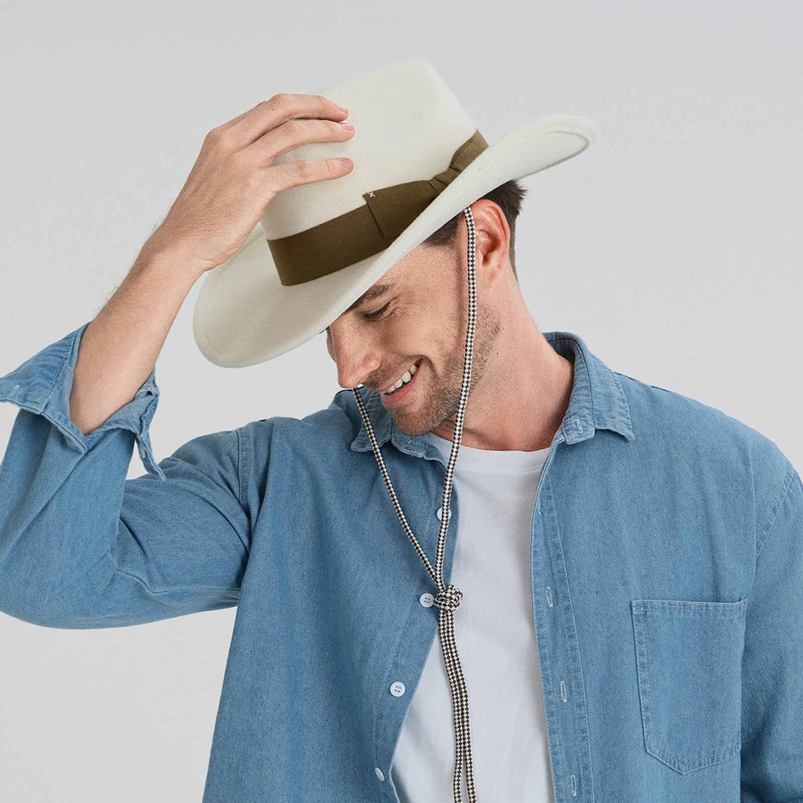 Wholesale Unisex Polyester Fedora Hat with Upturned Brim and UPF 50+ Sun Protection