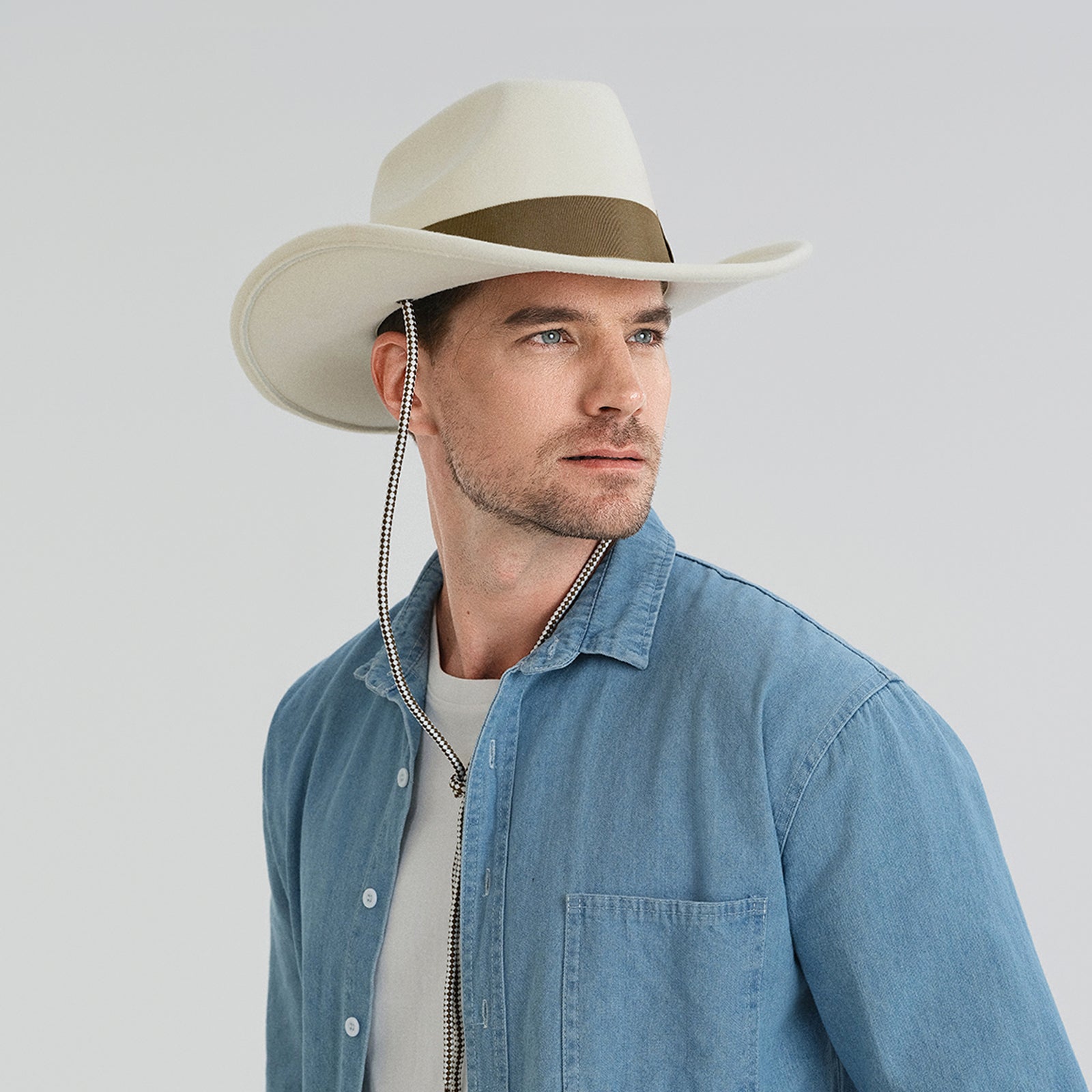 Wholesale Unisex Polyester Fedora Hat with Upturned Brim and UPF 50+ Sun Protection