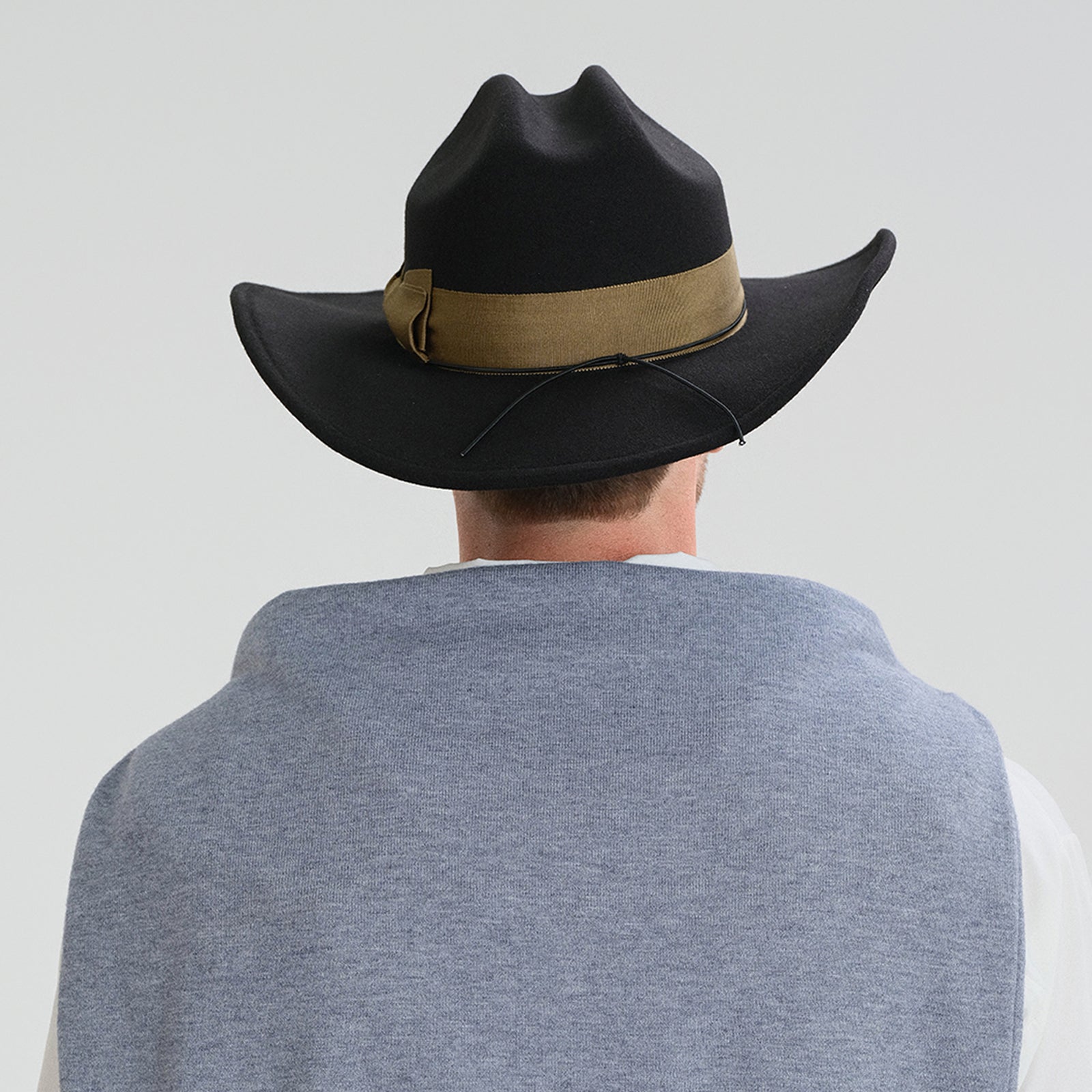 Unisex Polyester Fedora Hat with Wide Brim and UPF 50+ Sun Protection