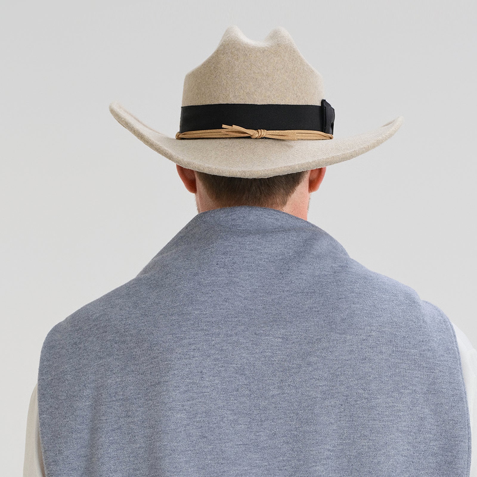 Unisex Polyester Fedora Hat with Wide Brim and UPF 50+ Sun Protection