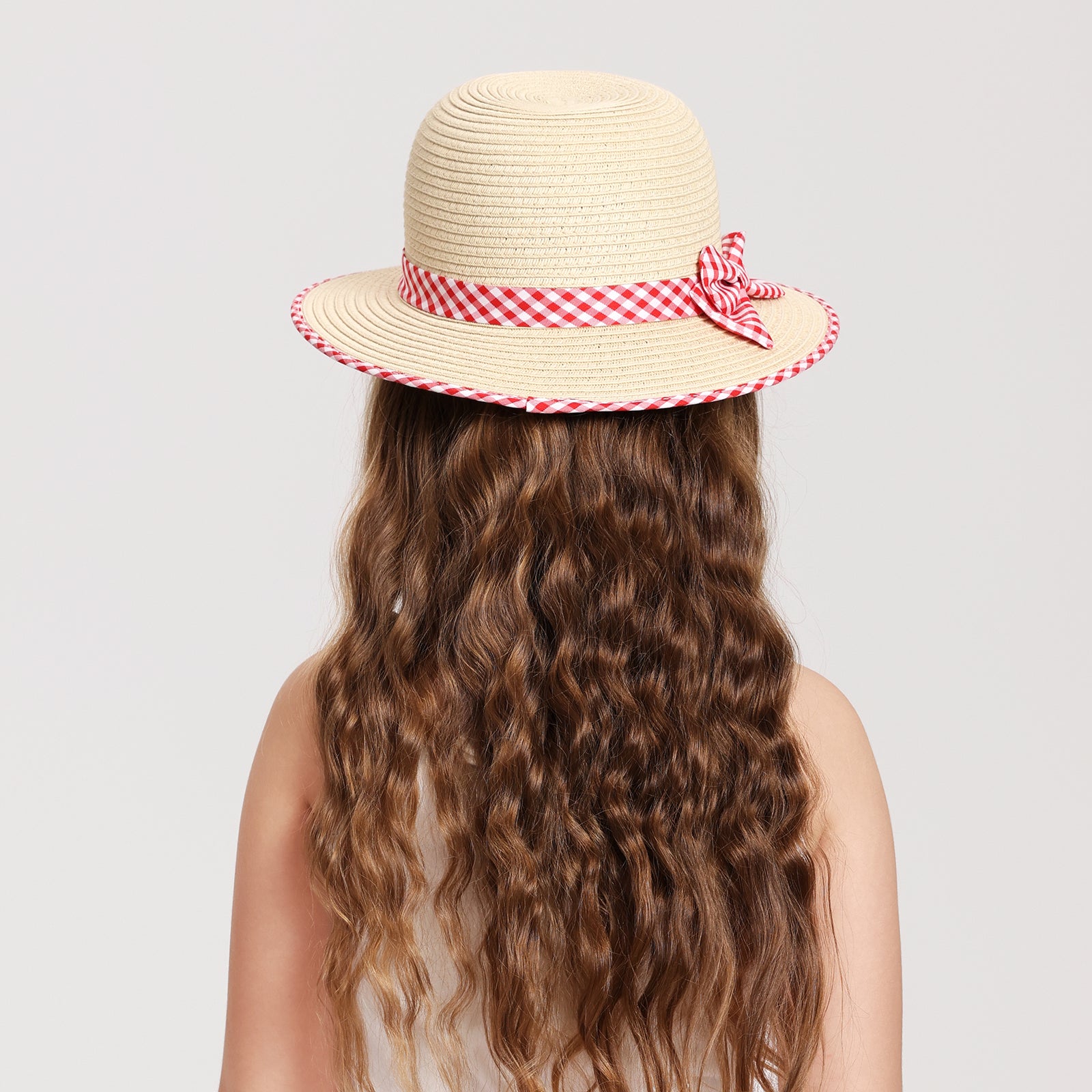 Wholesale Children’s Paper Straw Sun Hat for Ages 2–6 with UPF 50+ Sun Protection