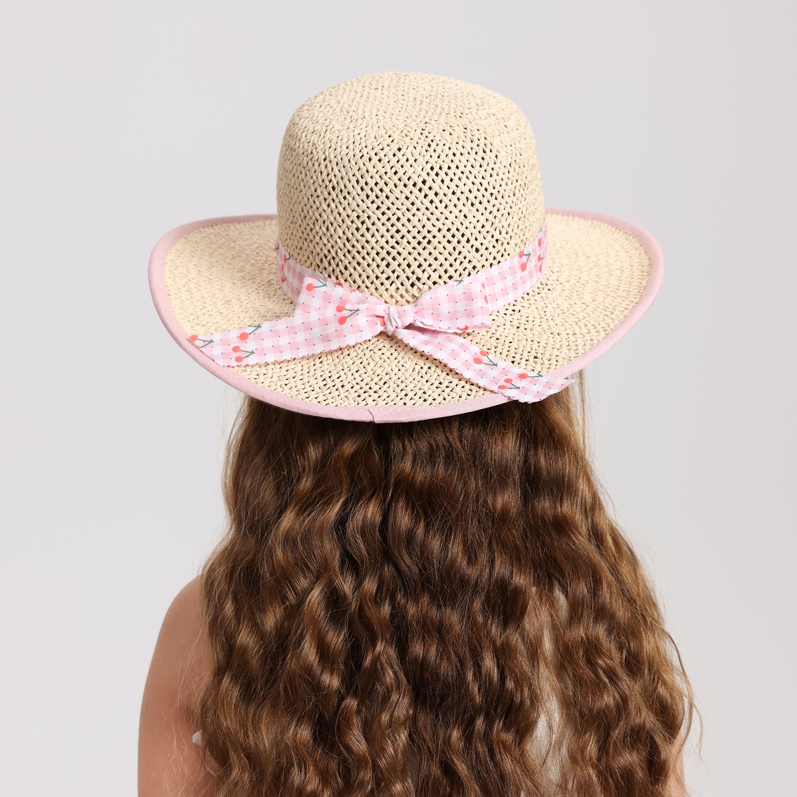 Wholesale Children’s Paper Straw Sun Hat for Ages 2–6 with UPF 50+ Sun Protection