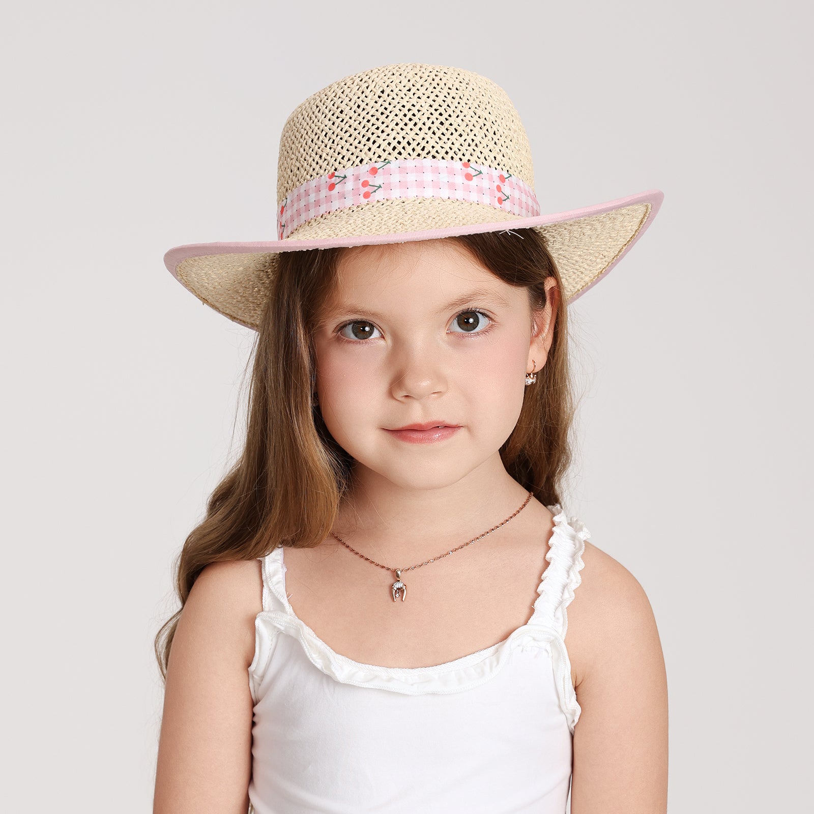 Wholesale Children’s Paper Straw Sun Hat for Ages 2–6 with UPF 50+ Sun Protection