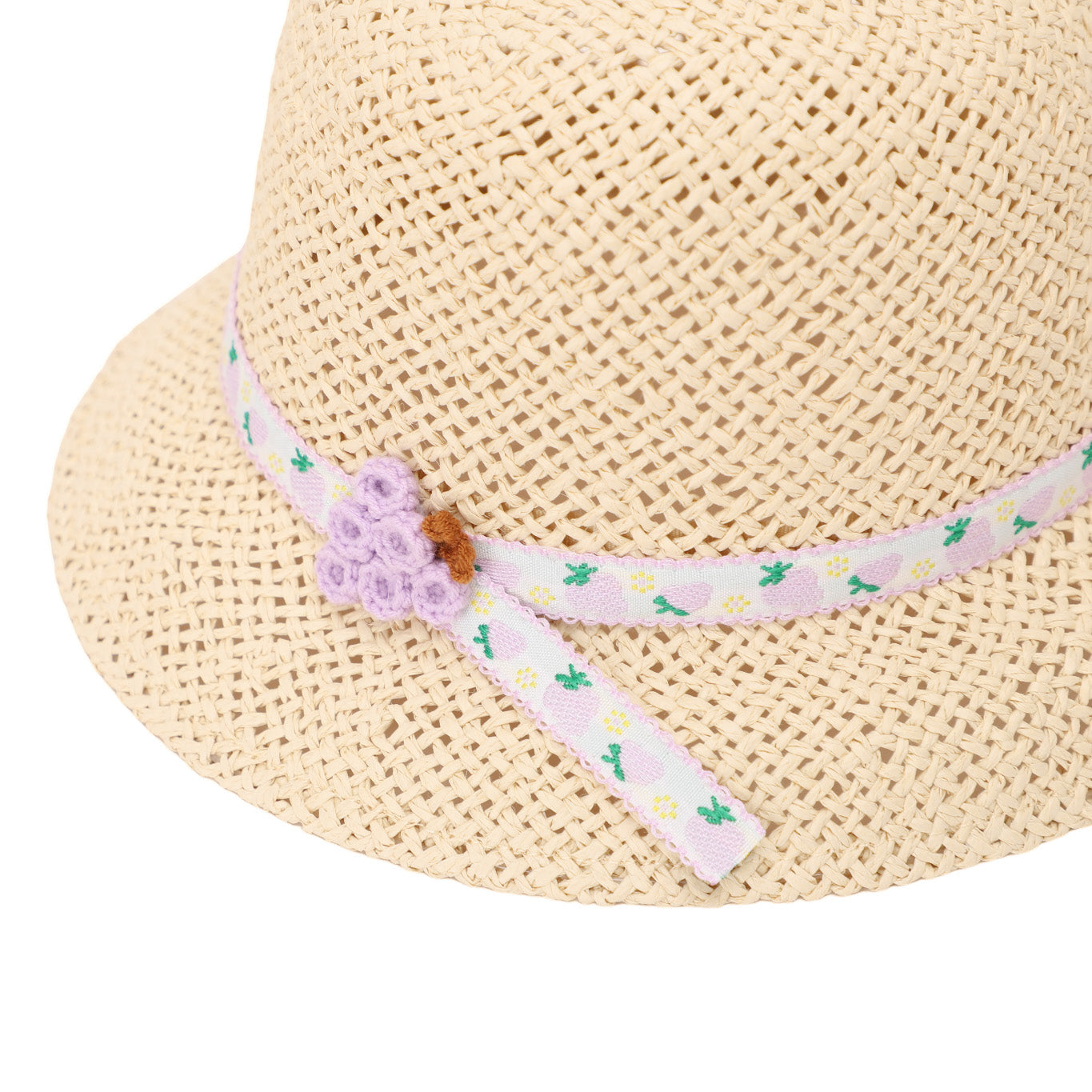 Wholesale Children’s Paper Straw Bucket Hat for Ages 2–6 with UPF 50+ Sun Protection
