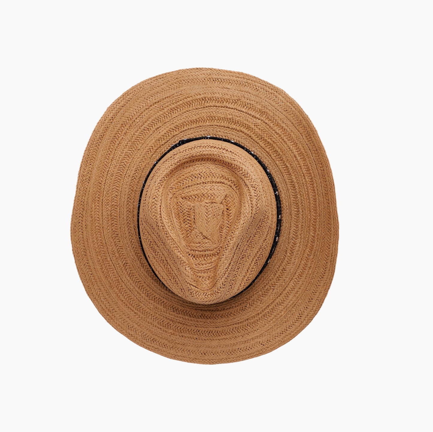 Wholesale Unisex Paper Straw Cowboy Hat Upturned Brim and UPF 50+ Sun Protection