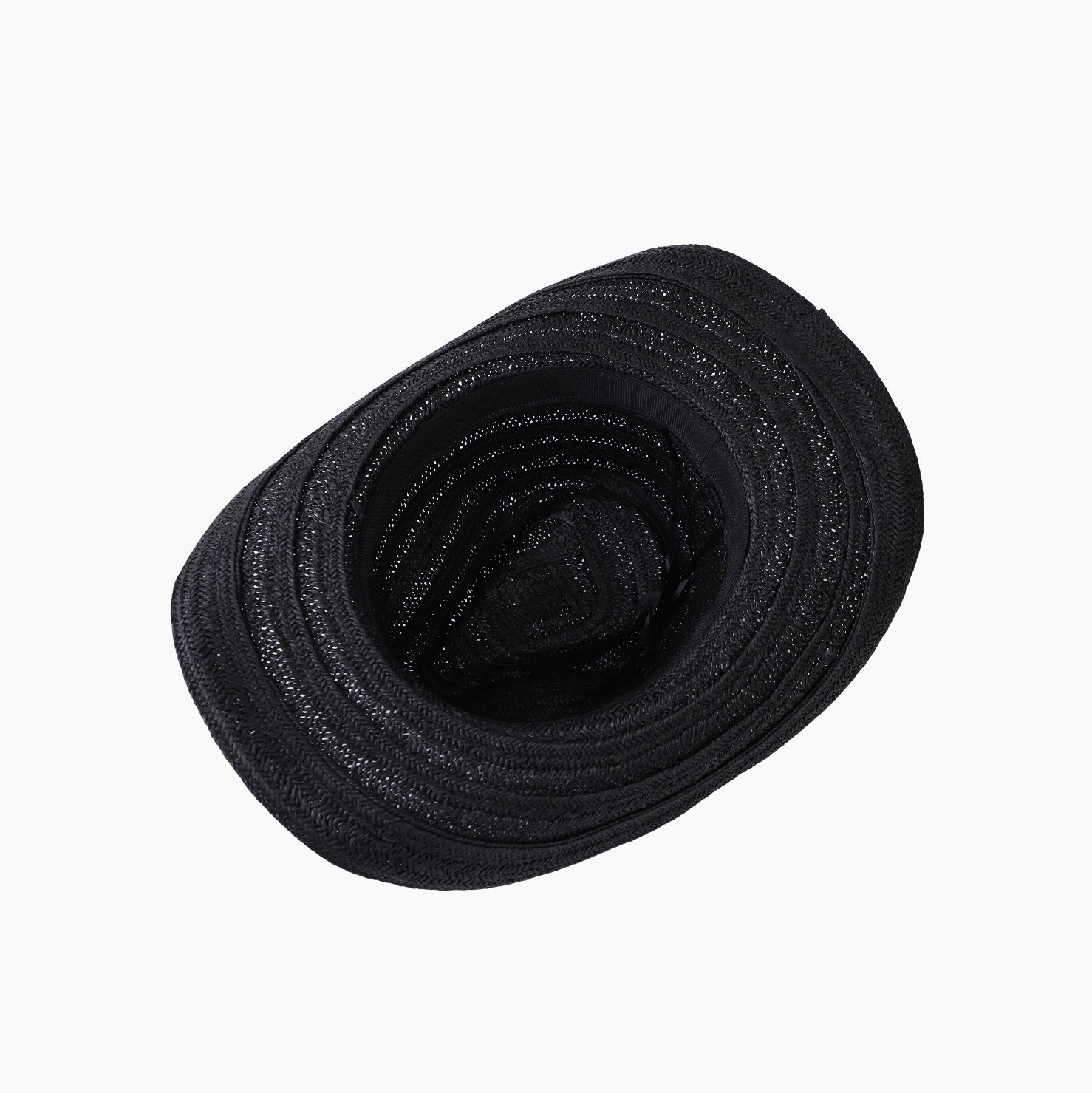 US Stock Wholesale Unisex Paper Straw Cowboy Hat Upturned Brim and UPF 50+ Sun Protection