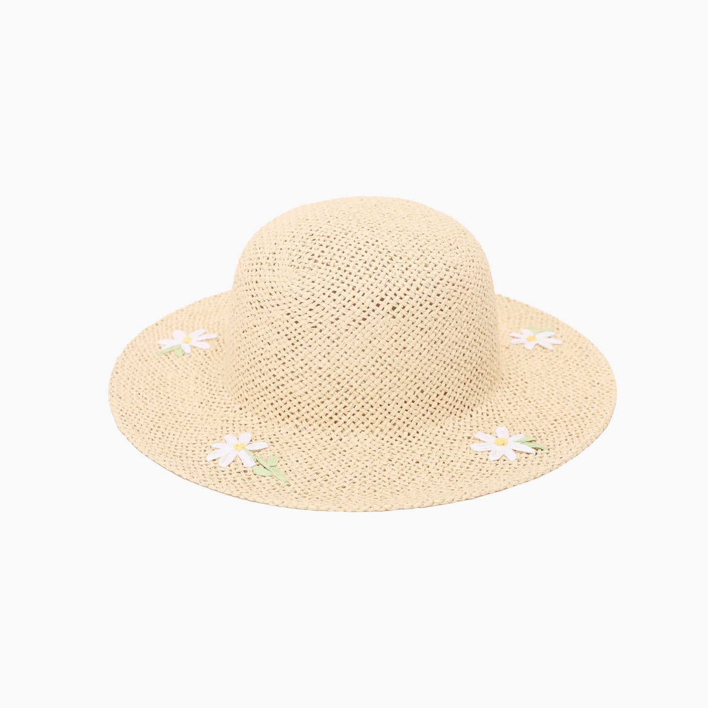 Children’s Paper Straw Sun Hat for Ages 2–6 with UPF 50+ Sun Protection