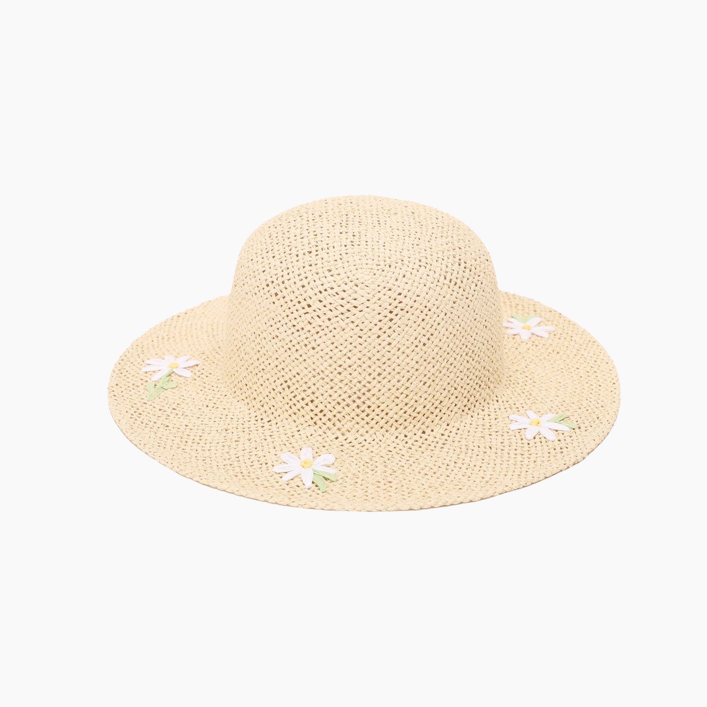 Children’s Paper Straw Sun Hat for Ages 2–6 with UPF 50+ Sun Protection