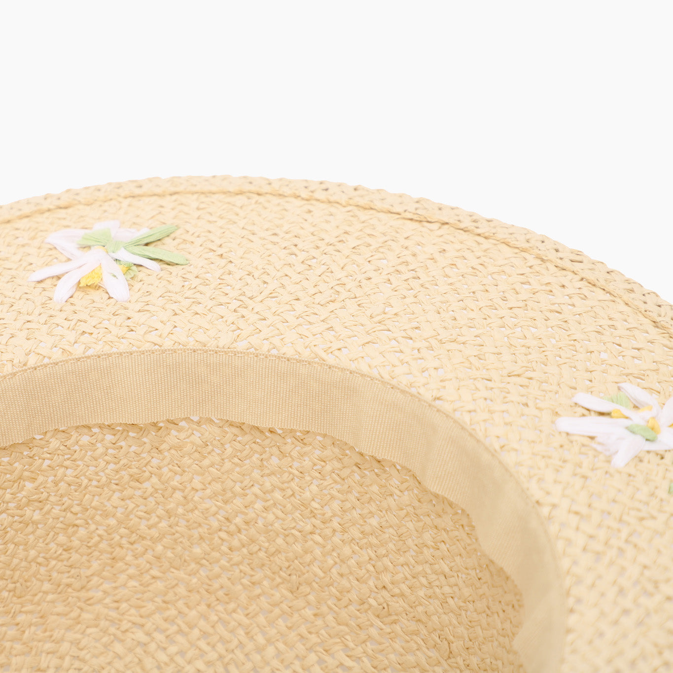Children’s Paper Straw Sun Hat for Ages 2–6 with UPF 50+ Sun Protection