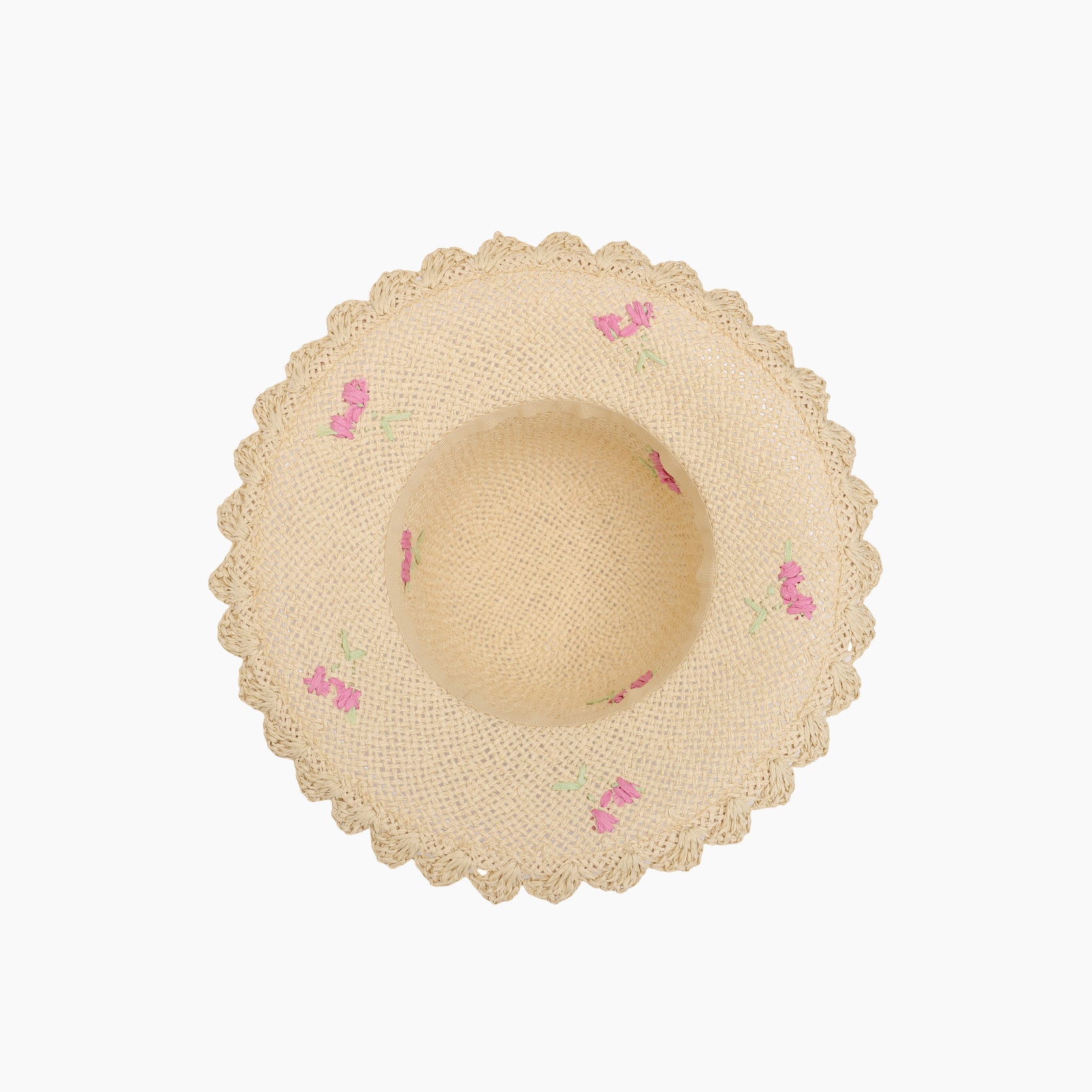 Wholesale Children’s Paper Straw Sun Hat for Ages 2–6 with UPF 50+ Sun Protection