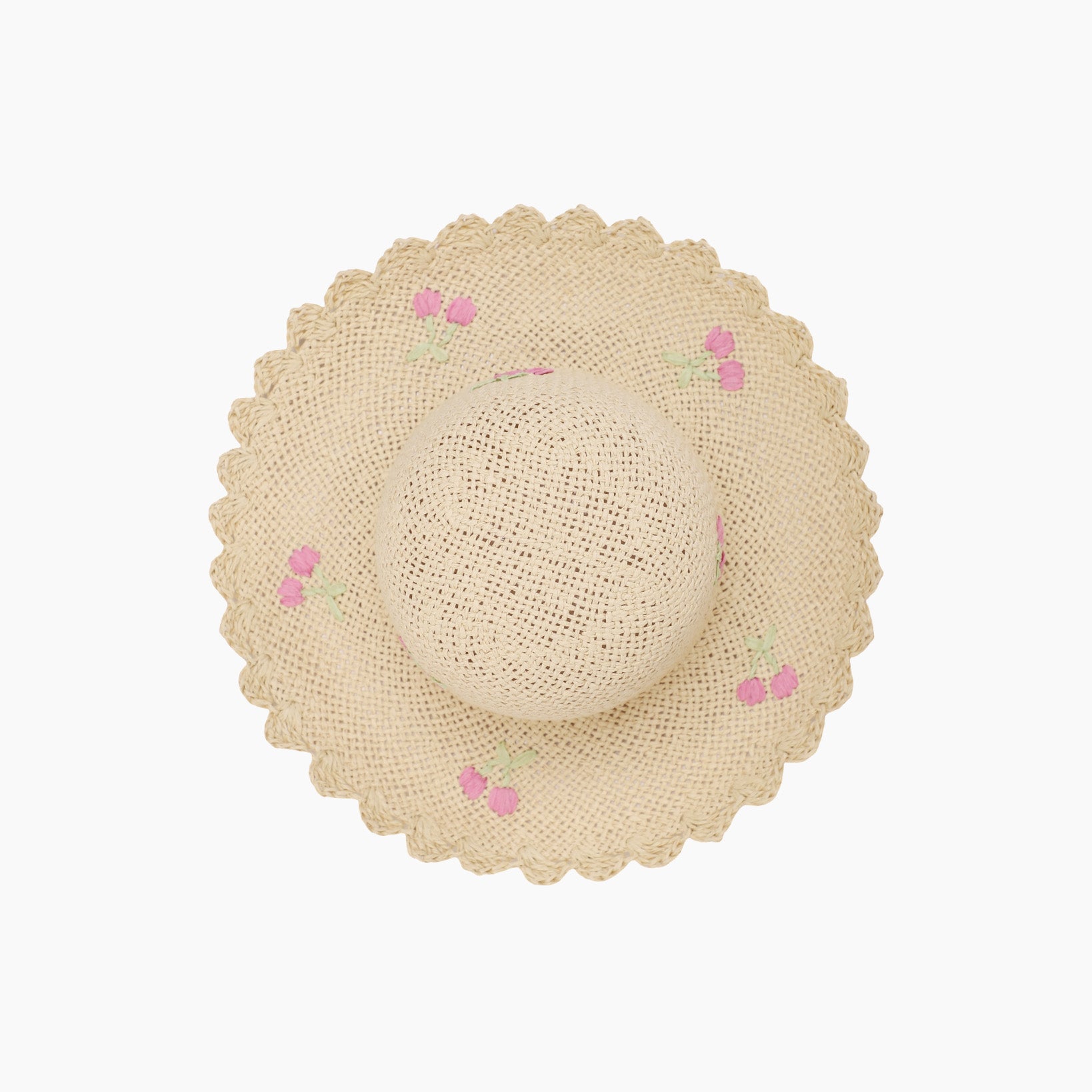 Wholesale Children’s Paper Straw Sun Hat for Ages 2–6 with UPF 50+ Sun Protection