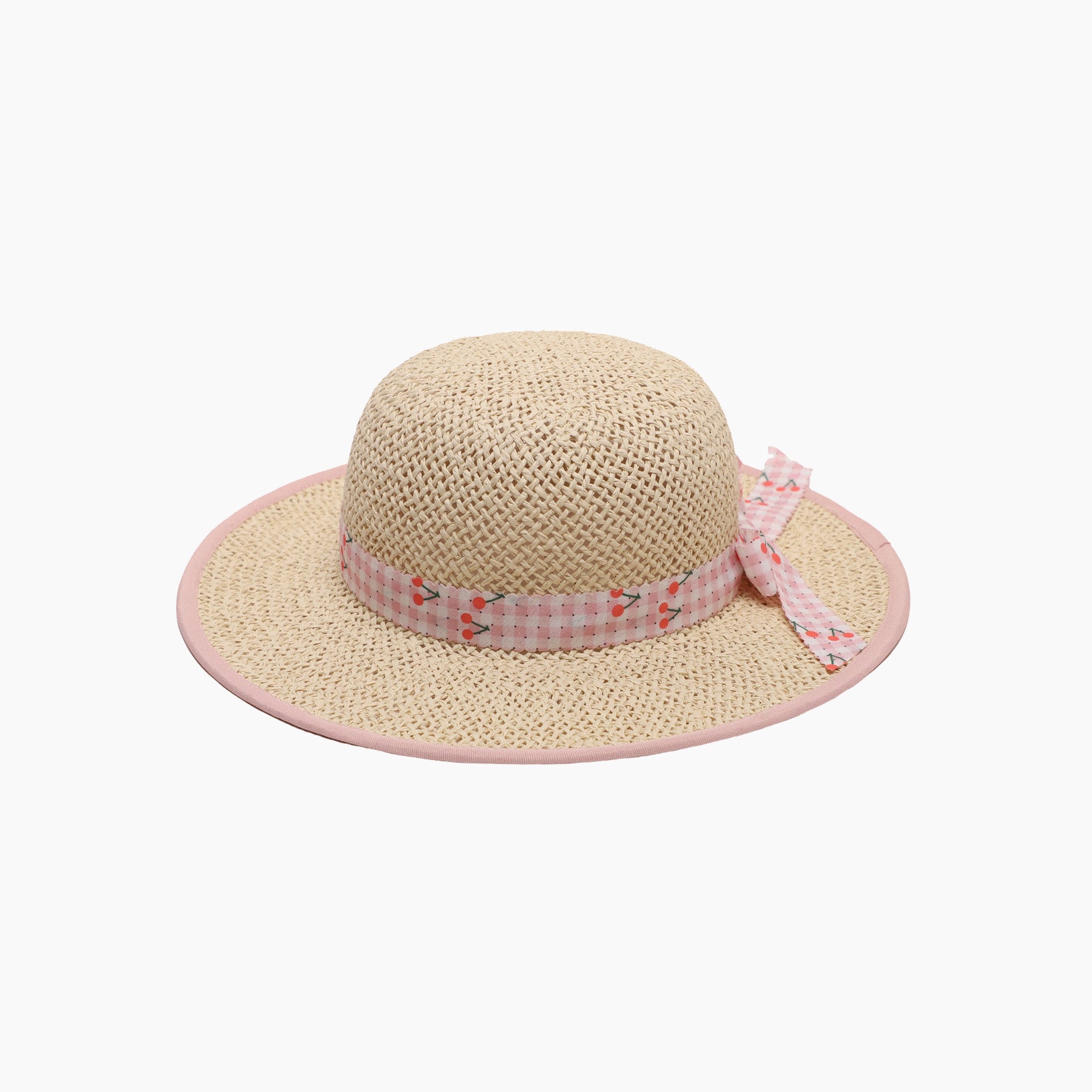 Wholesale Children’s Paper Straw Sun Hat for Ages 2–6 with UPF 50+ Sun Protection