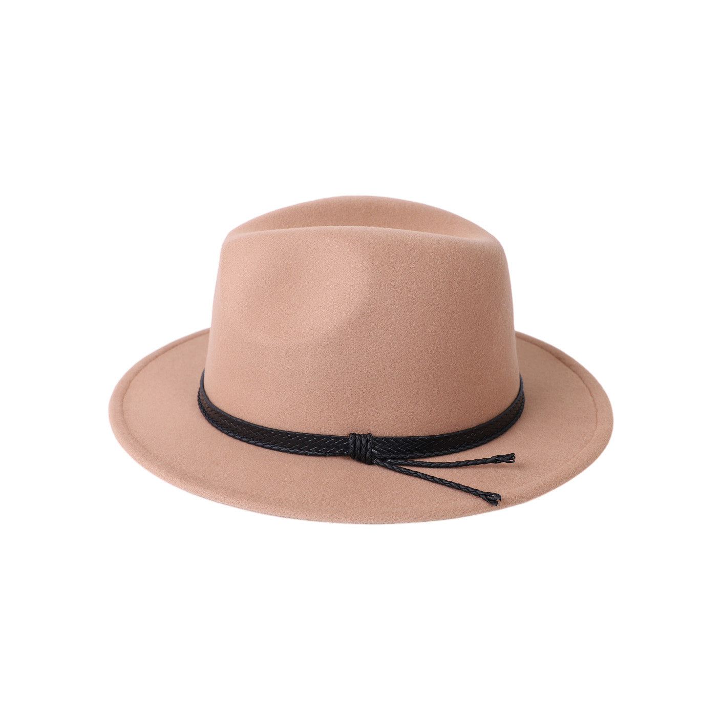 Unisex Polyester Fedora Hat with Wide Brim and UPF 50+ Sun Protection