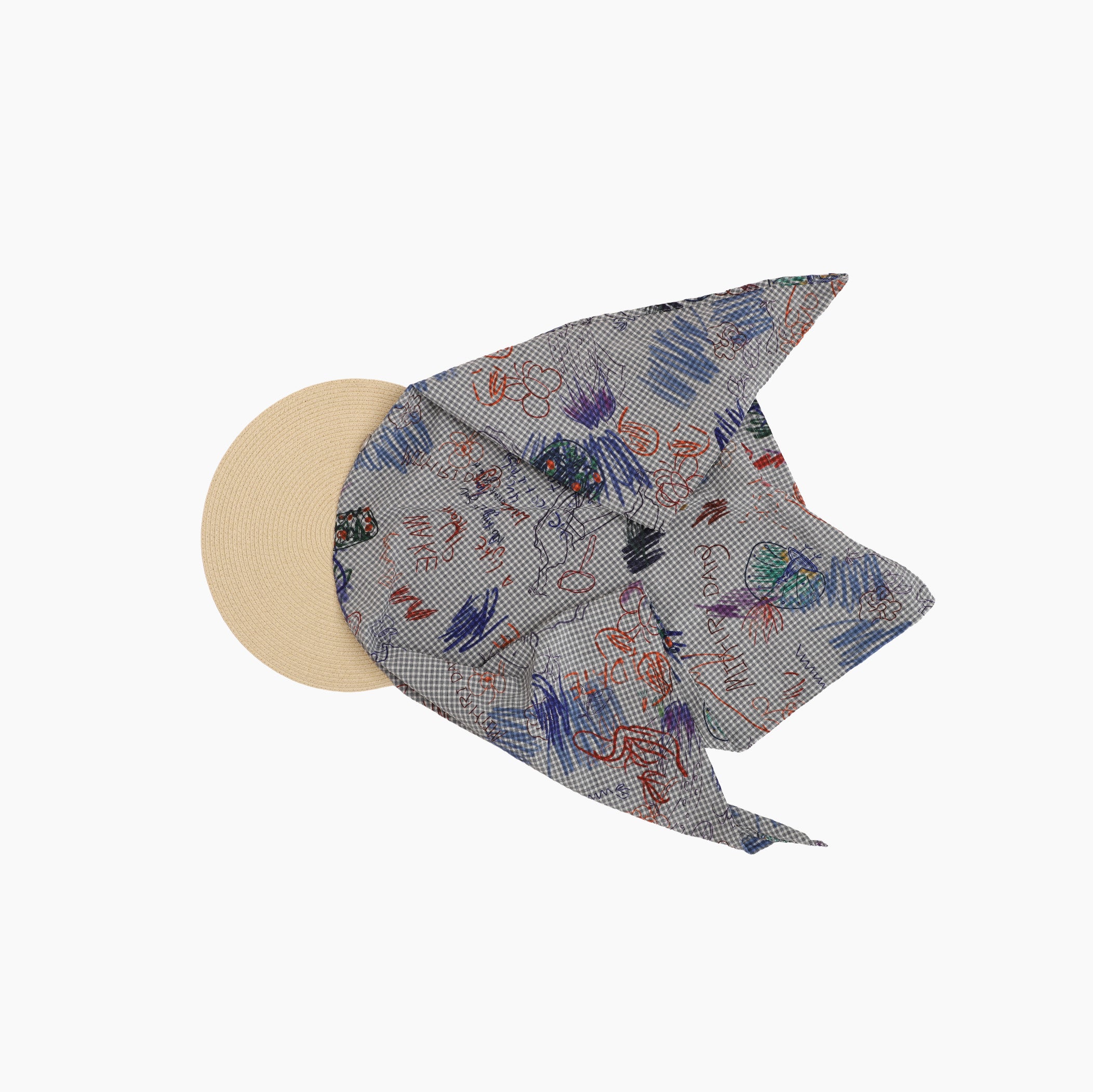 Women’s Paper Straw Sun Hat with Wide Brim and UPF 50+ Sun Protection