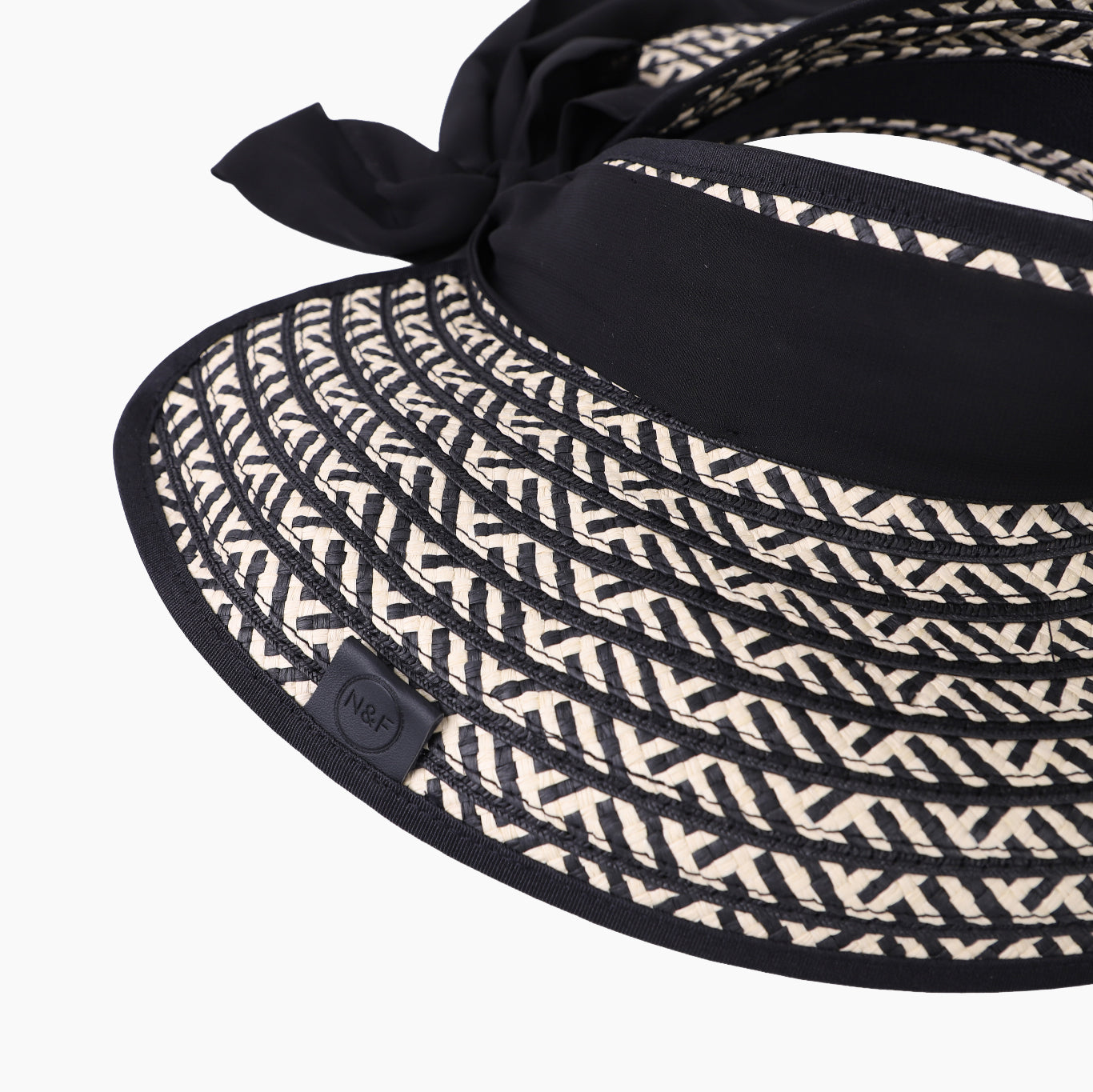 Women’s Paper Straw Sun Hat with Wide Brim and UPF 50+ Sun Protection