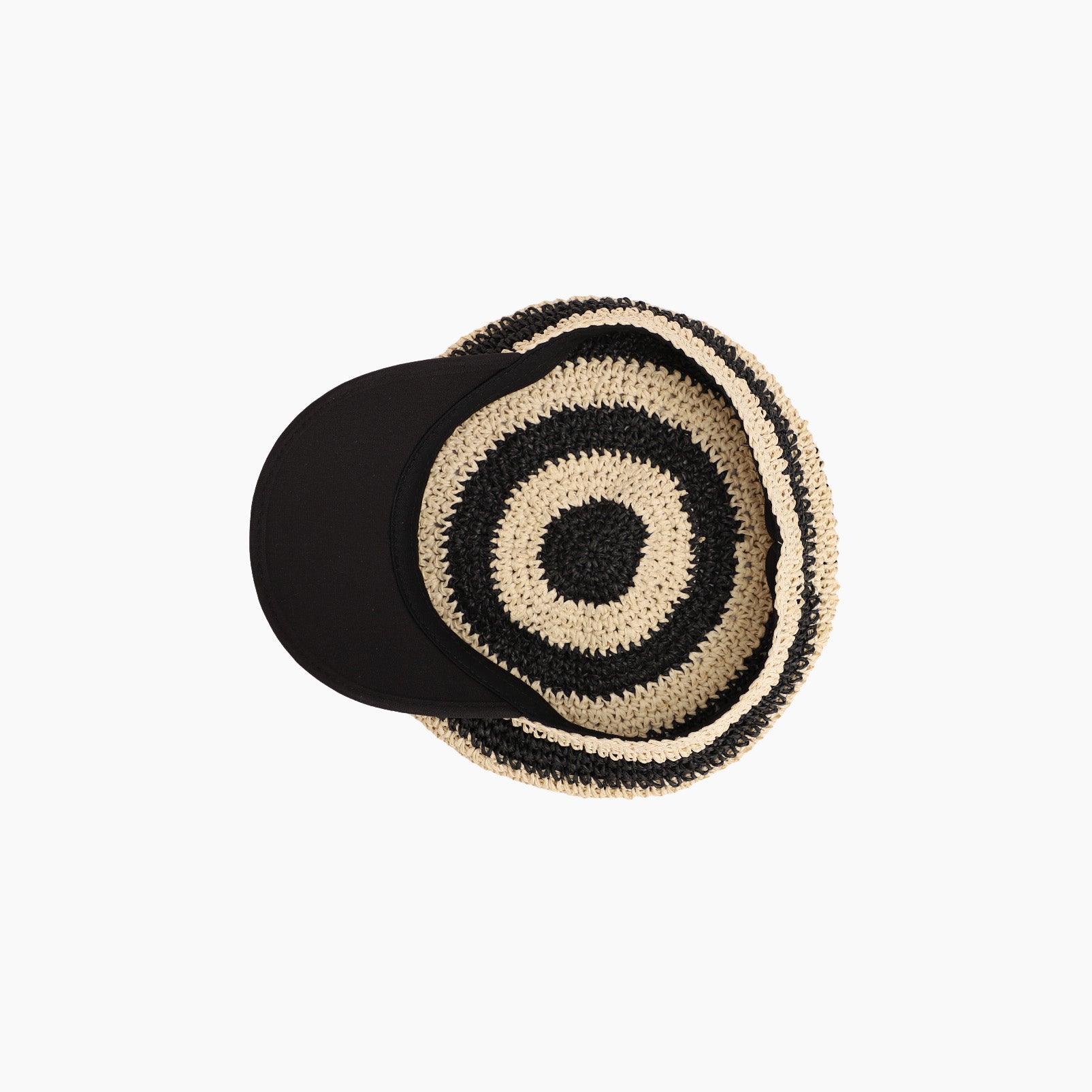 Women’s Paper Straw Sun Hat with Wide Brim and UPF 50+ Sun Protection