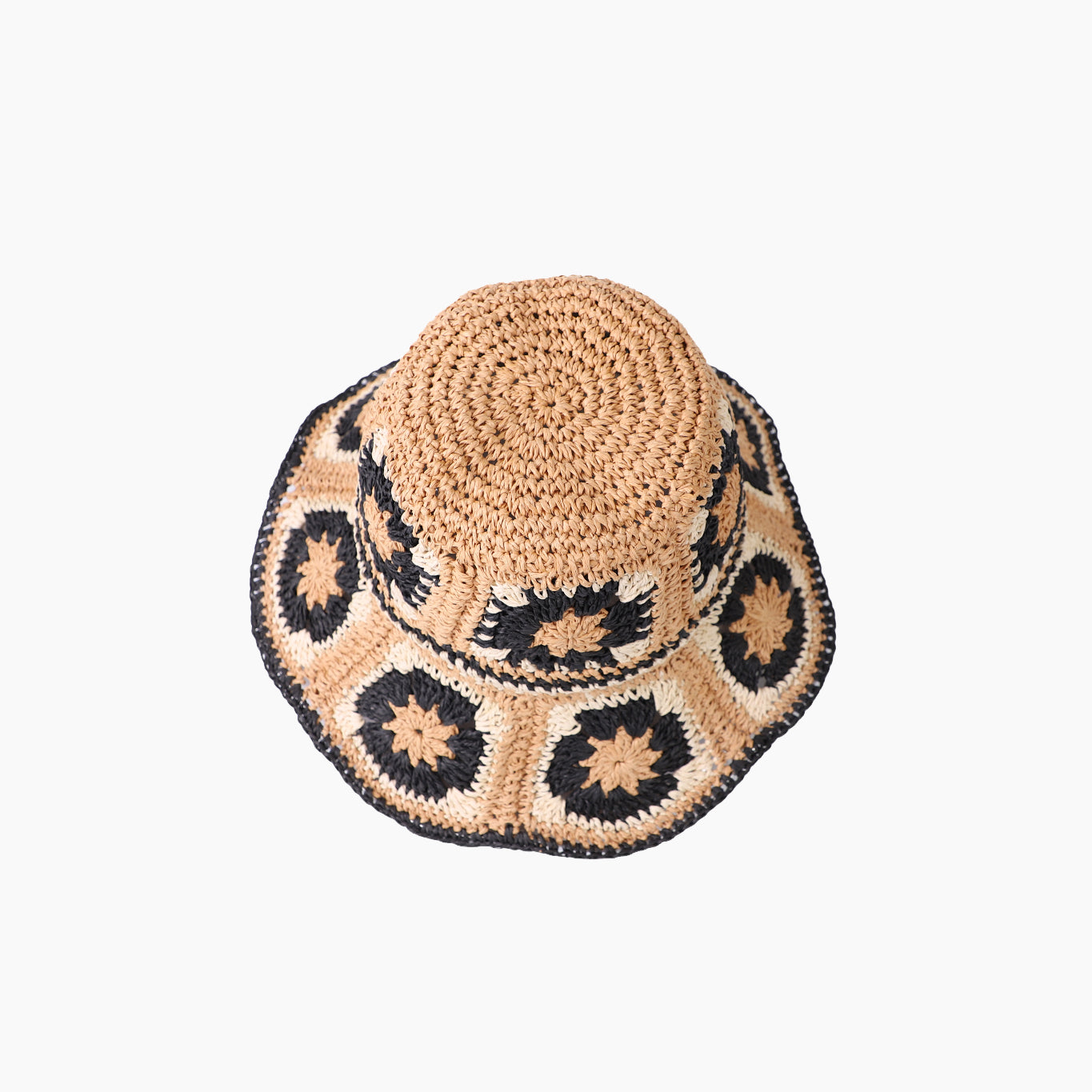 Wholesale Women’s Paper Straw Bucket Hat with  Floppy Brim and UPF 50+ Sun Protection