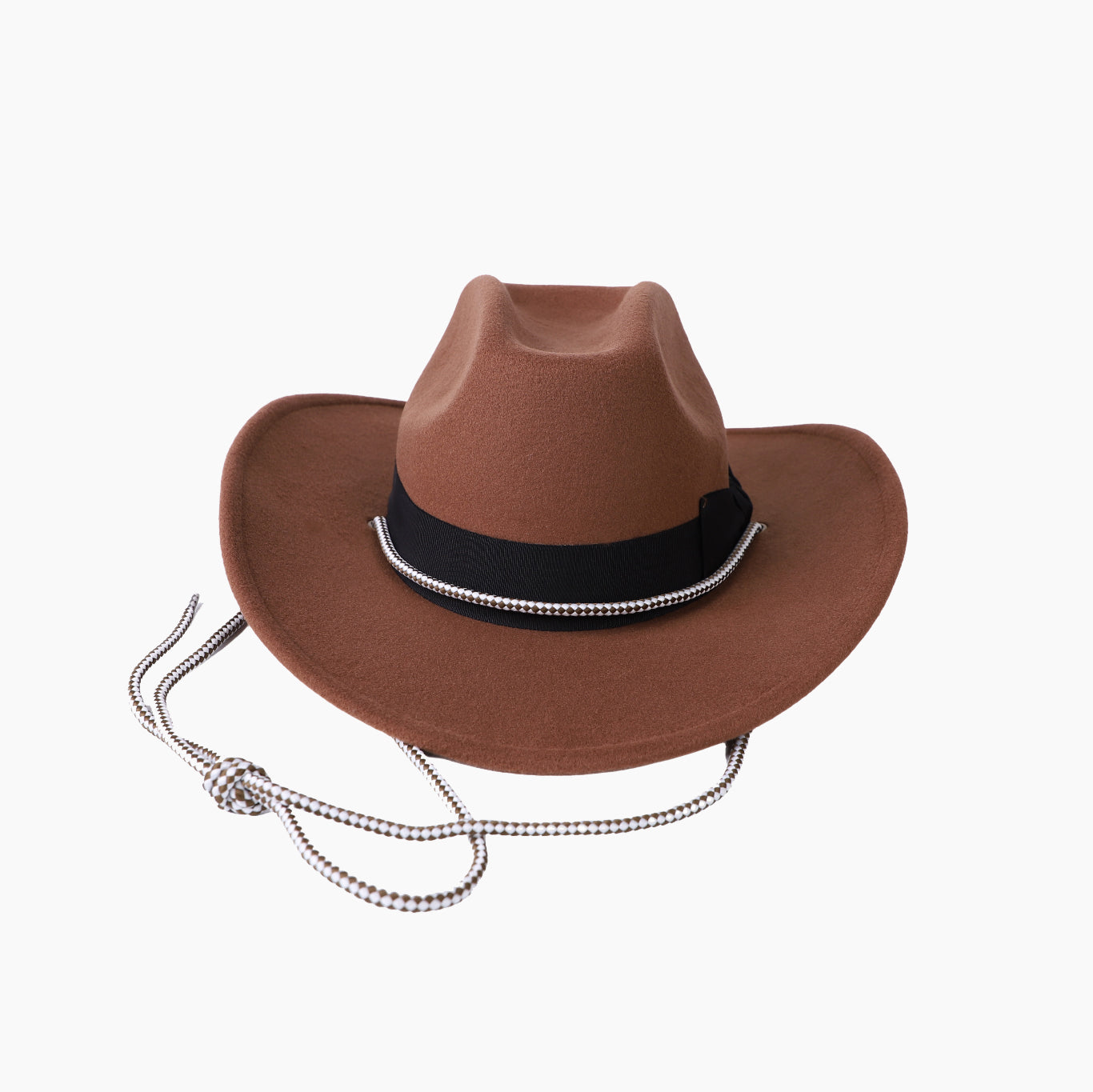 Unisex Polyester Fedora Hat with Wide Brim and UPF 50+ Sun Protection