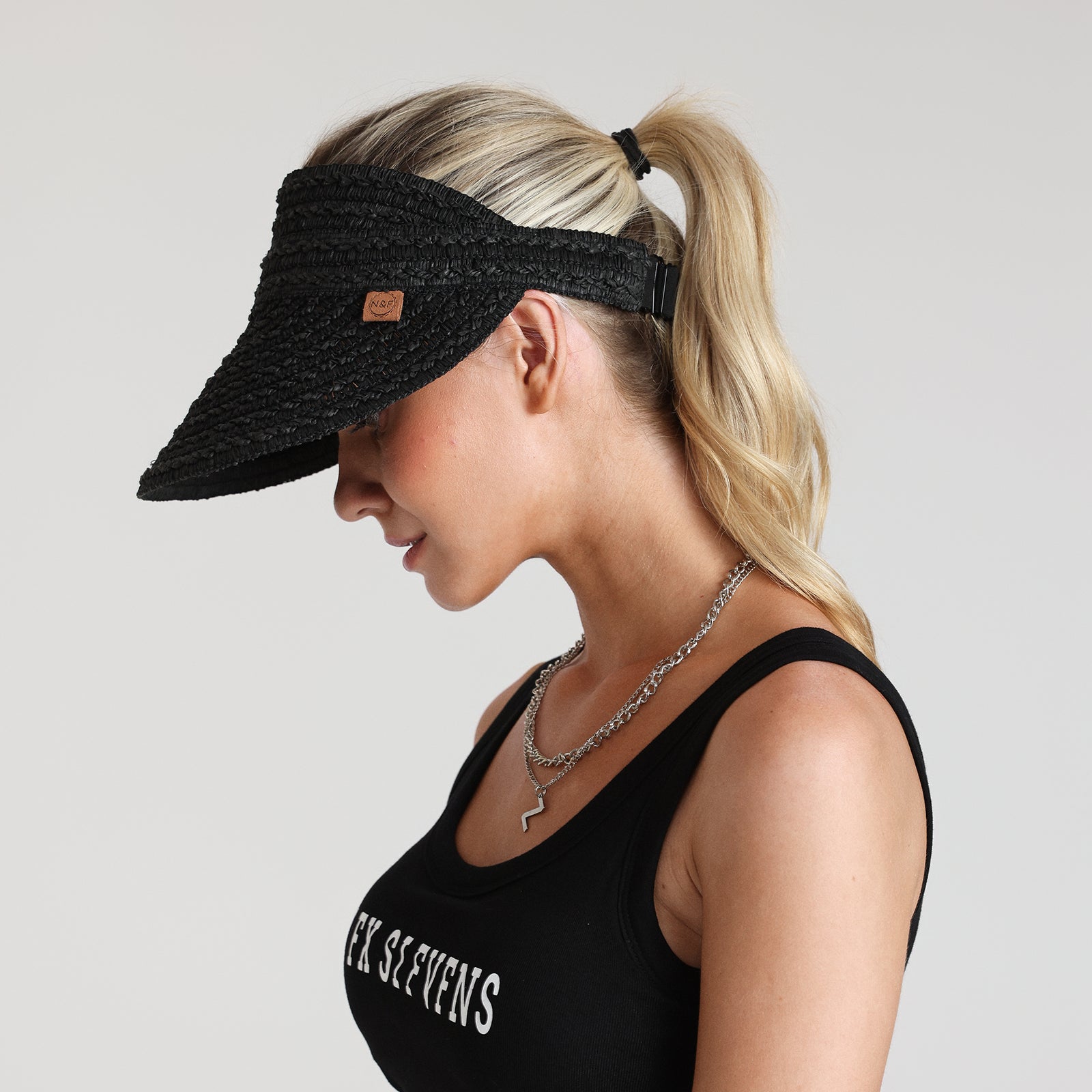 Wholesale Women’s Paper Straw Sun Hat with Wide Brim and UPF 50+ Sun Protection