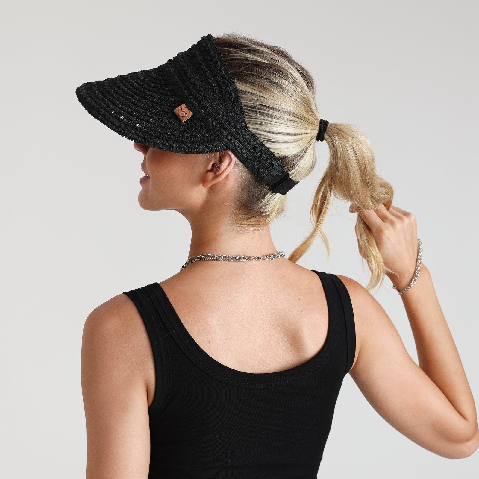 Wholesale Women’s Paper Straw Sun Hat with Wide Brim and UPF 50+ Sun Protection