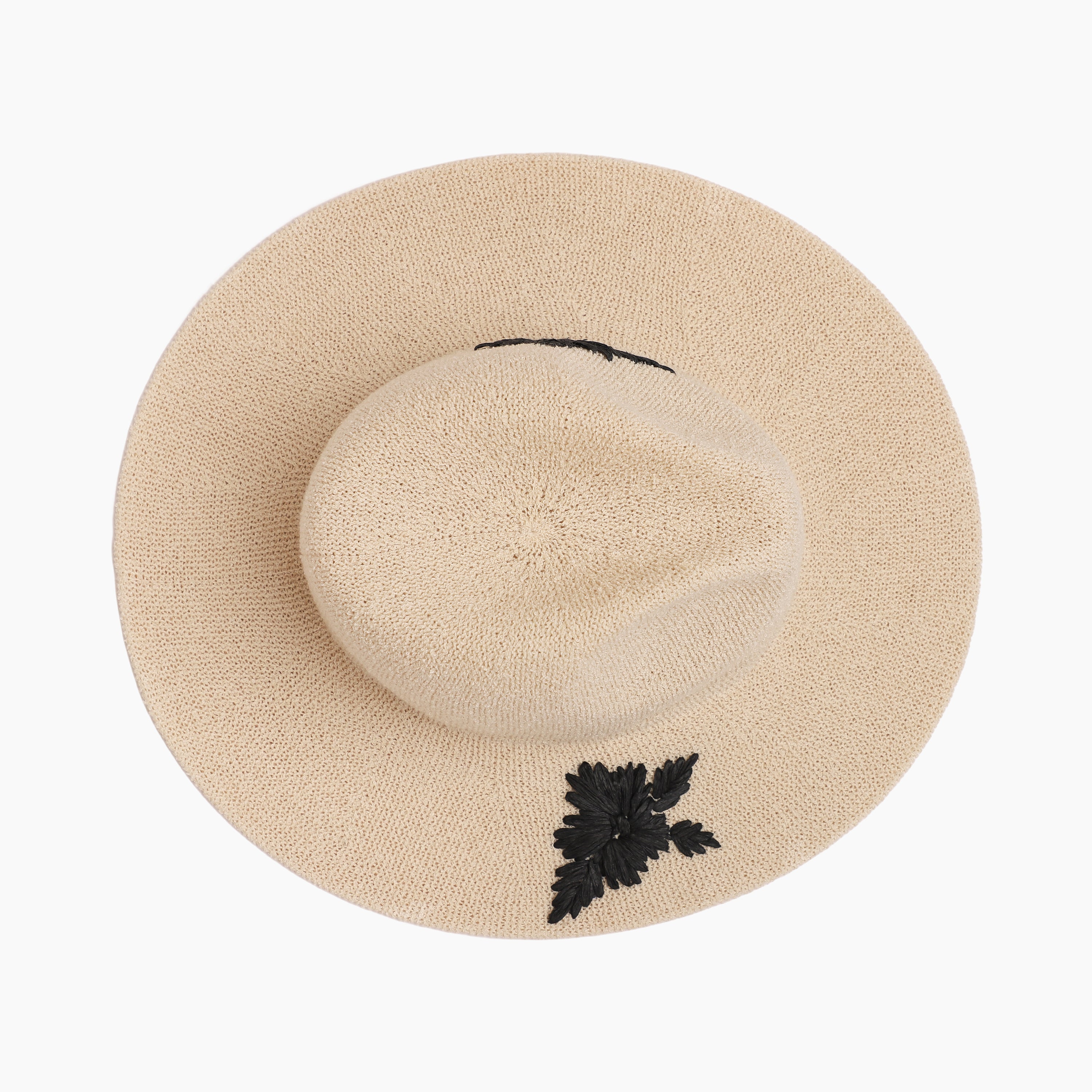 Women’s Polyester Fedora Hat with Wide Brim and UPF 50+ Sun Protection