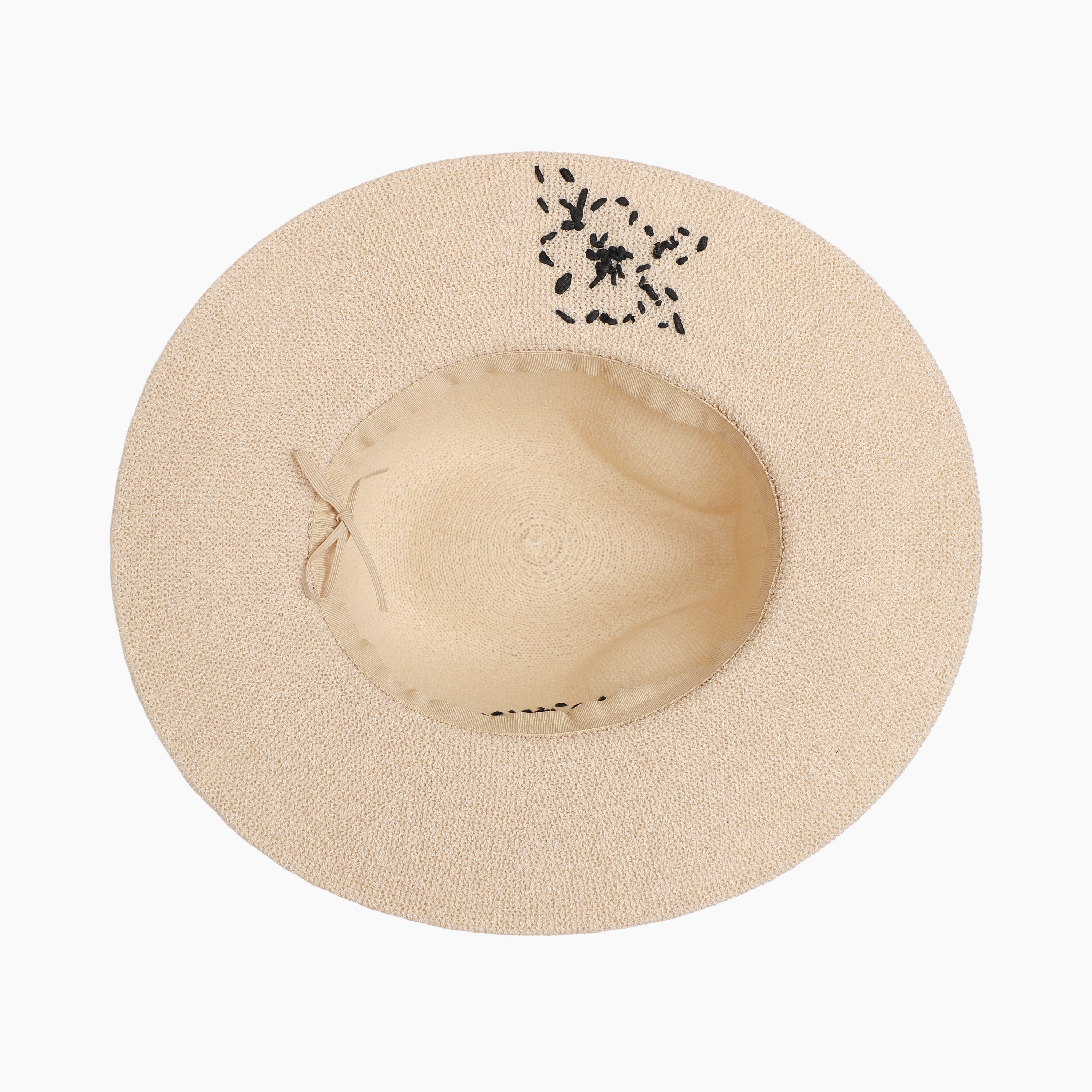 Women’s Polyester Fedora Hat with Wide Brim and UPF 50+ Sun Protection