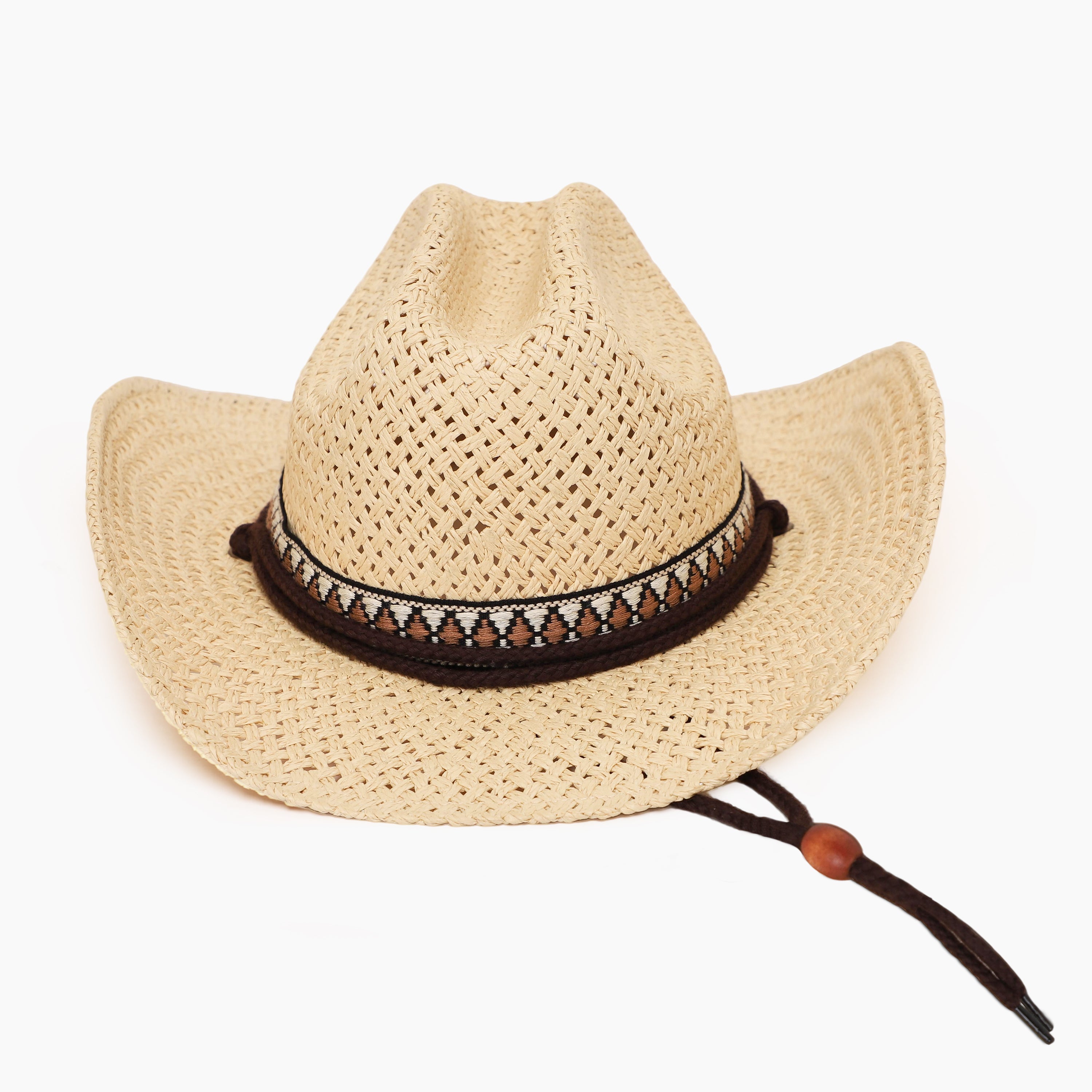 Unisex Paper Straw Fedora Hat with Wide Brim and UPF 50+ Sun Protection