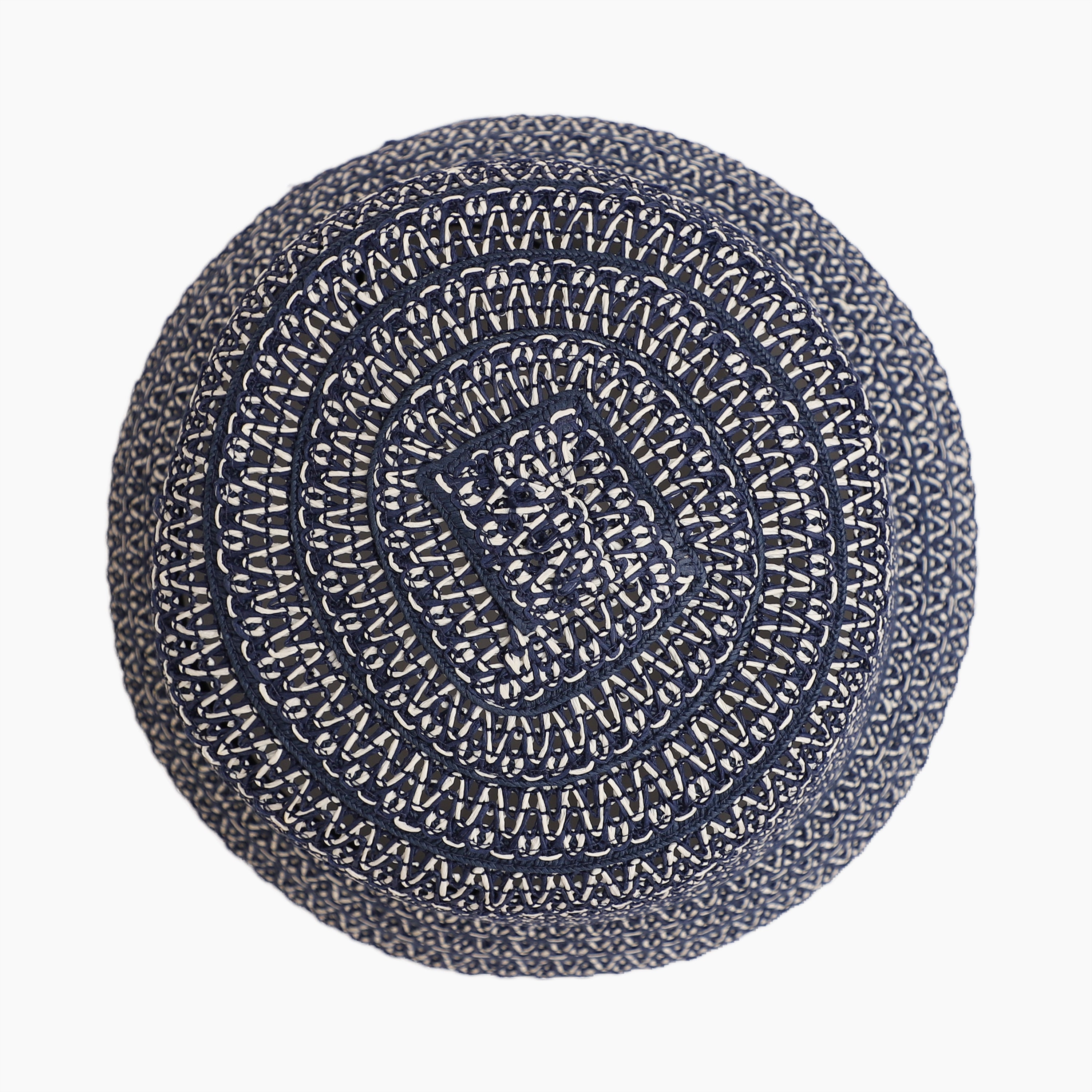 Women’s Paper Straw Bucket Hat with Wide Brim and UPF 50+ Sun Protection