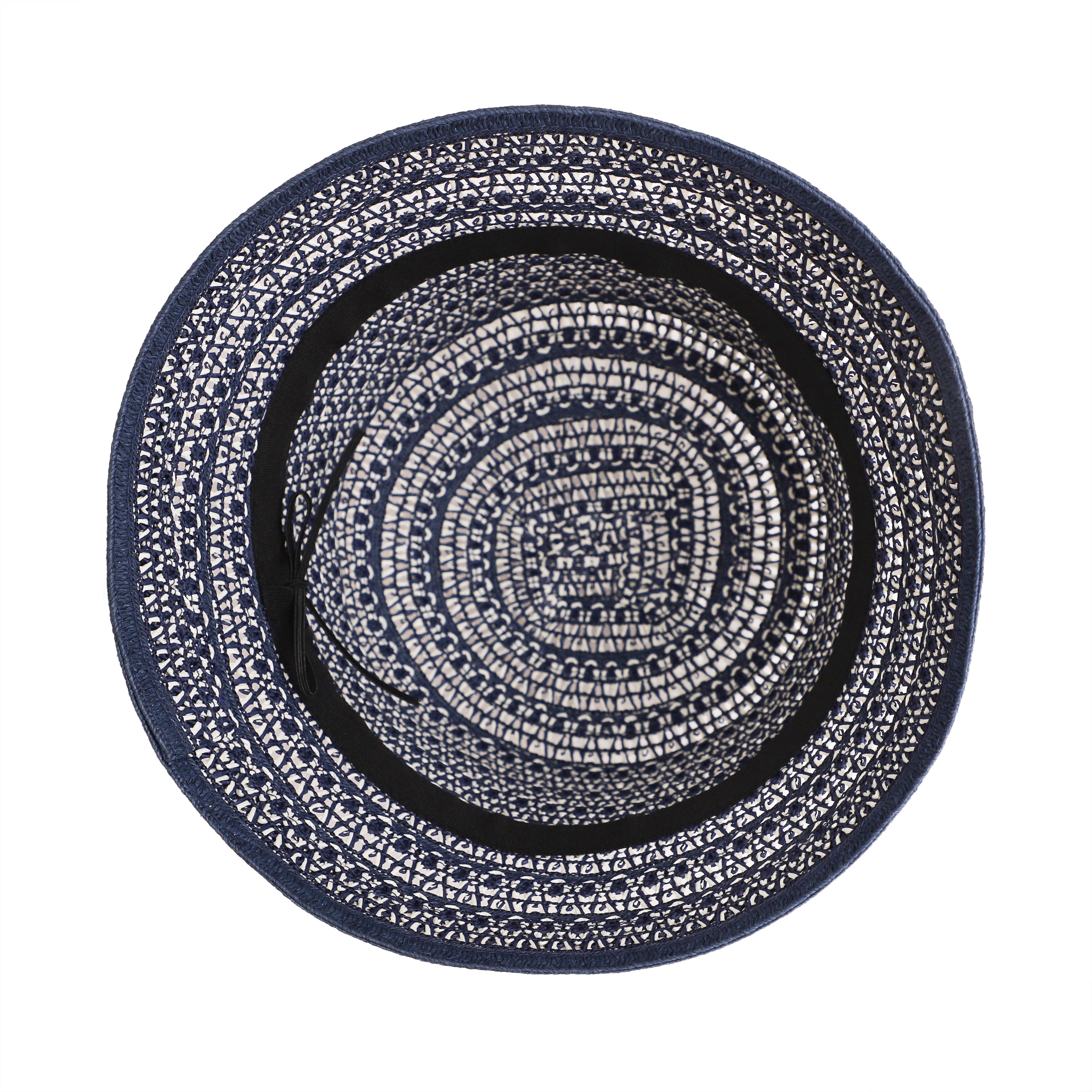 Women’s Paper Straw Bucket Hat with Wide Brim and UPF 50+ Sun Protection