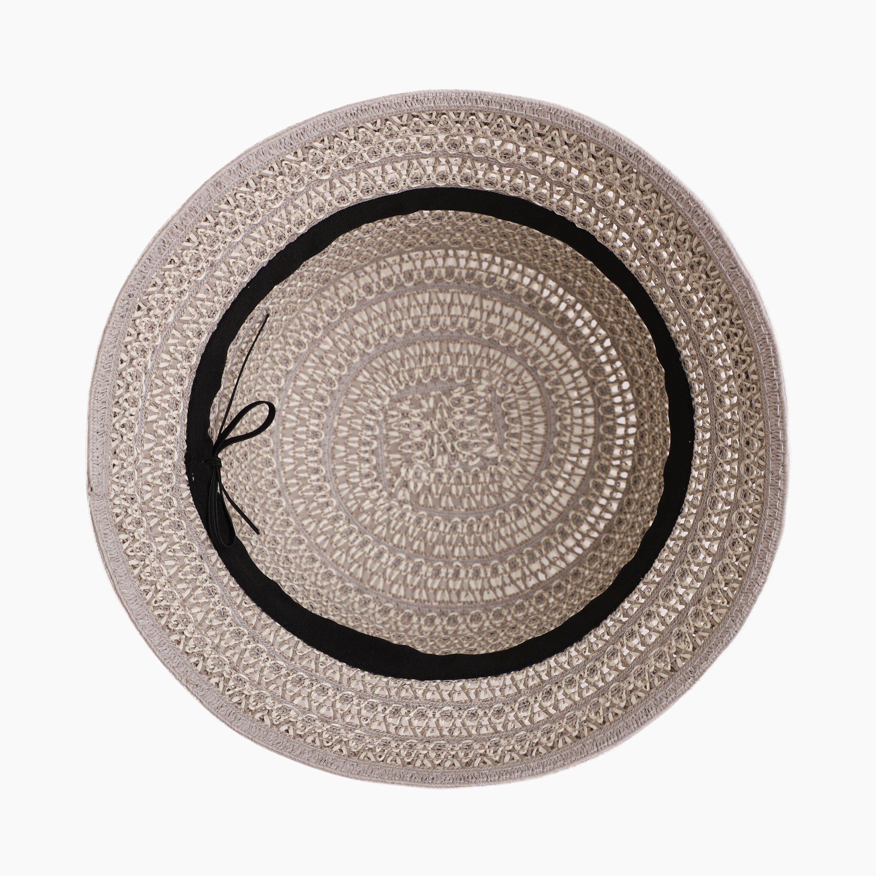 Women’s Paper Straw Bucket Hat with Wide Brim and UPF 50+ Sun Protection