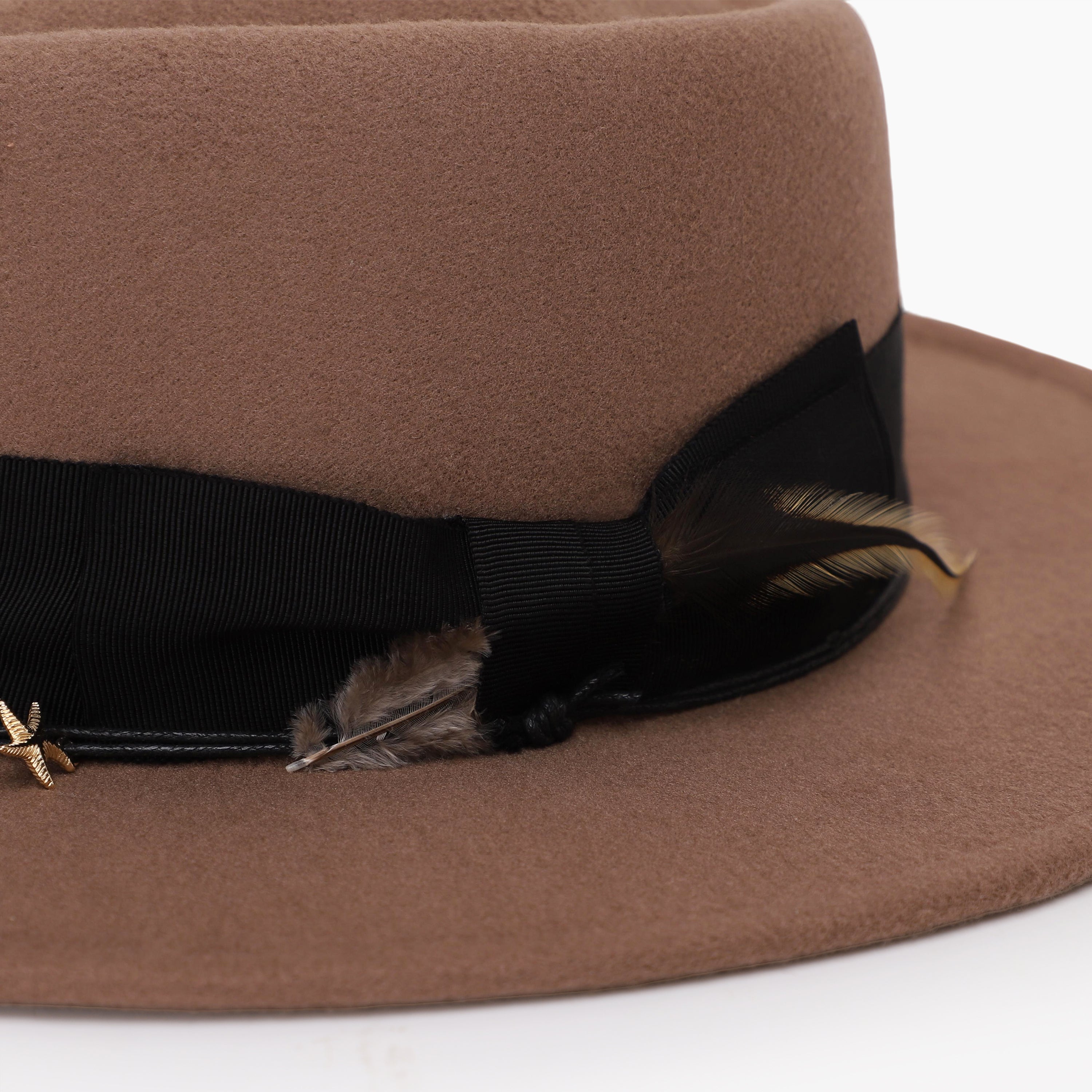 Wholesale Unisex Polyester Fedora Hat with  Flat Brim and UPF 50+ Sun Protection