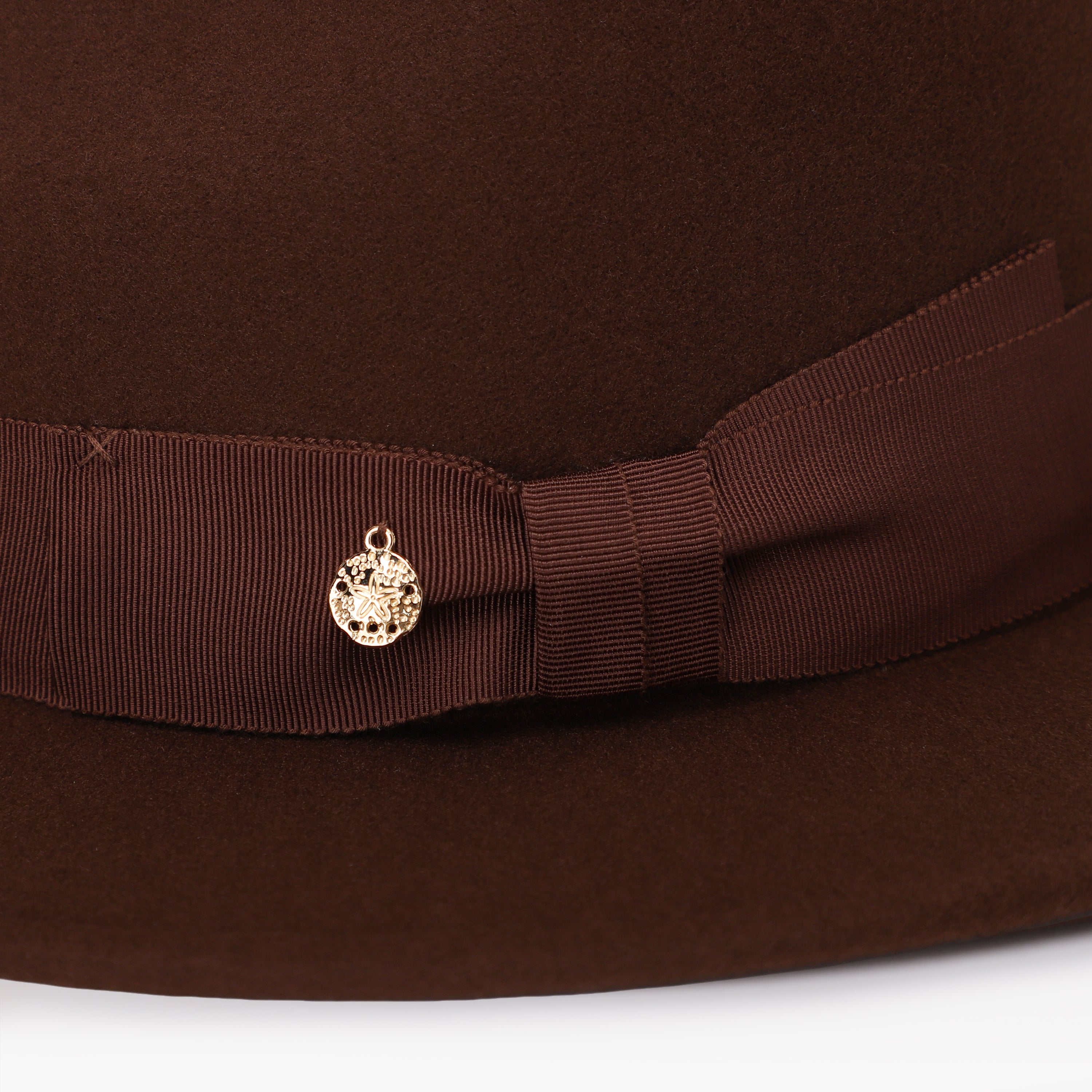 Unisex Polyester Fedora Hat with Wide Brim and UPF 50+ Sun Protection