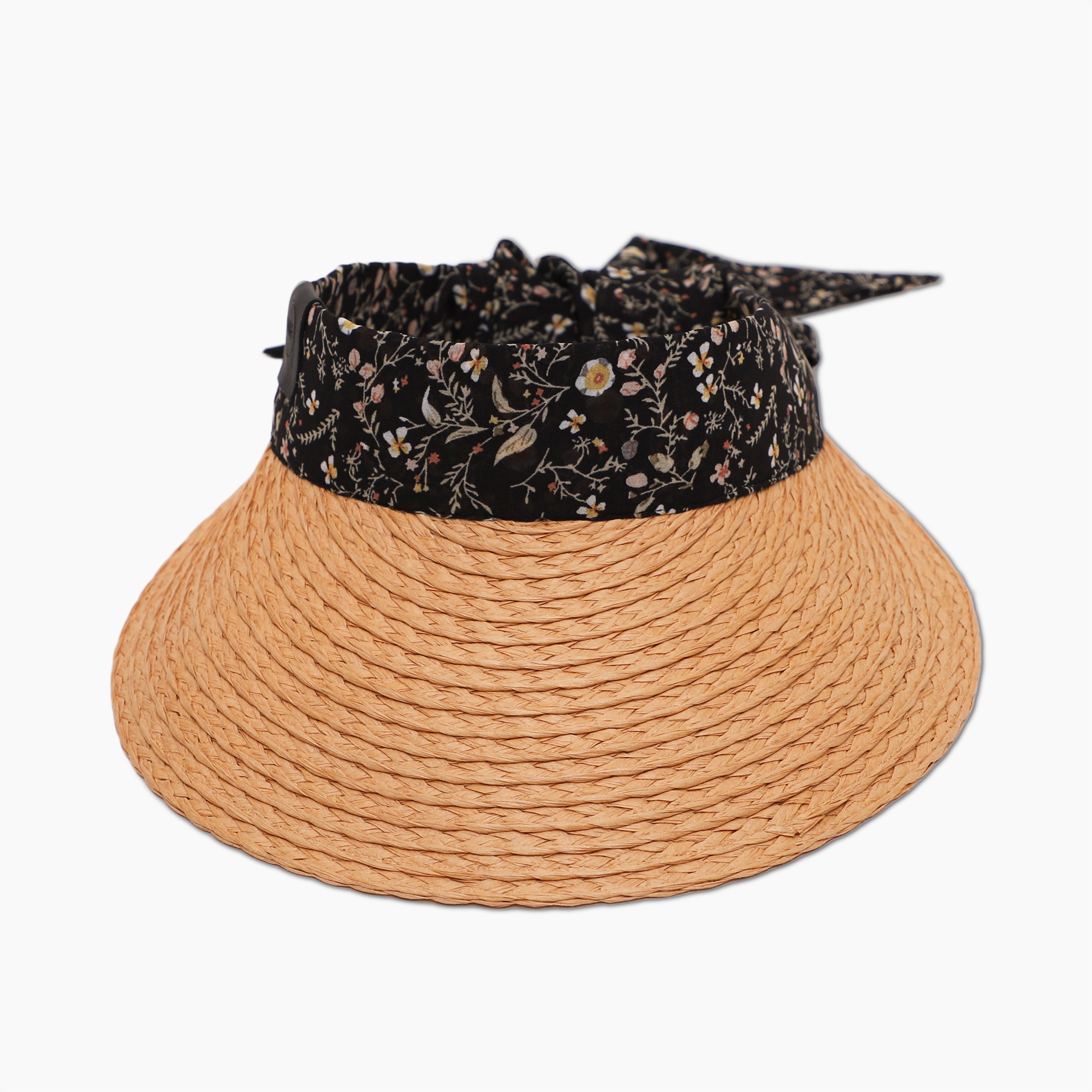 Women’s Paper Straw Sun Hat with Wide Brim and UPF 50+ Sun Protection