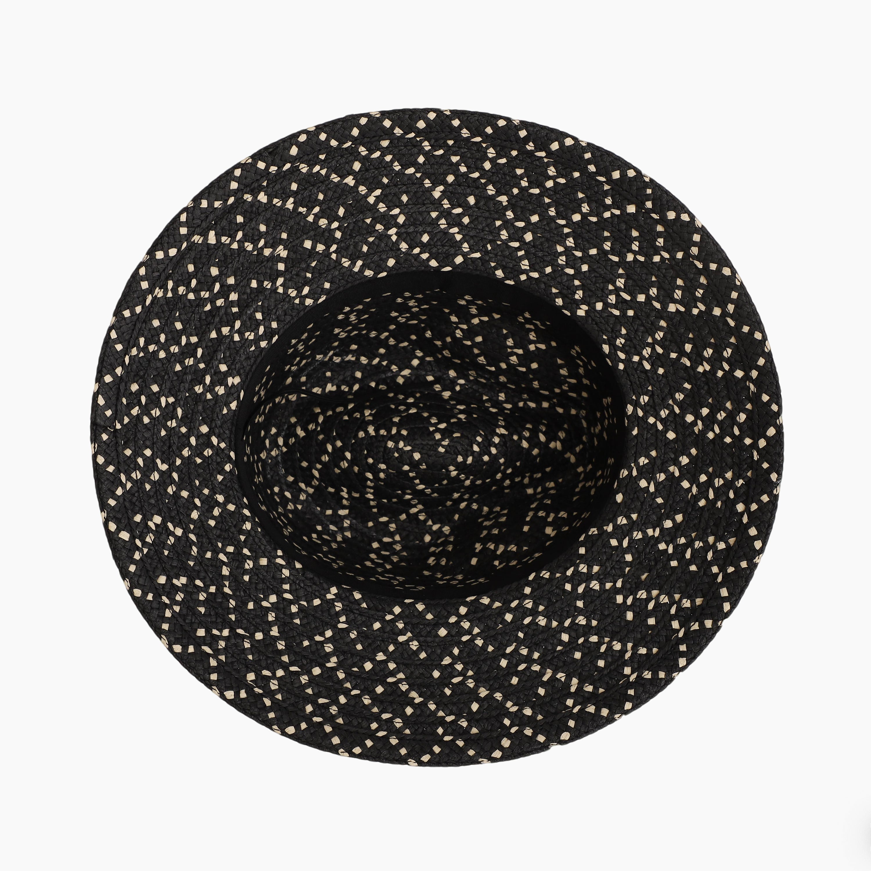 Wholesale Unisex Paper Straw Fedora Hat with Wide Brim and UPF 50+ Sun Protection