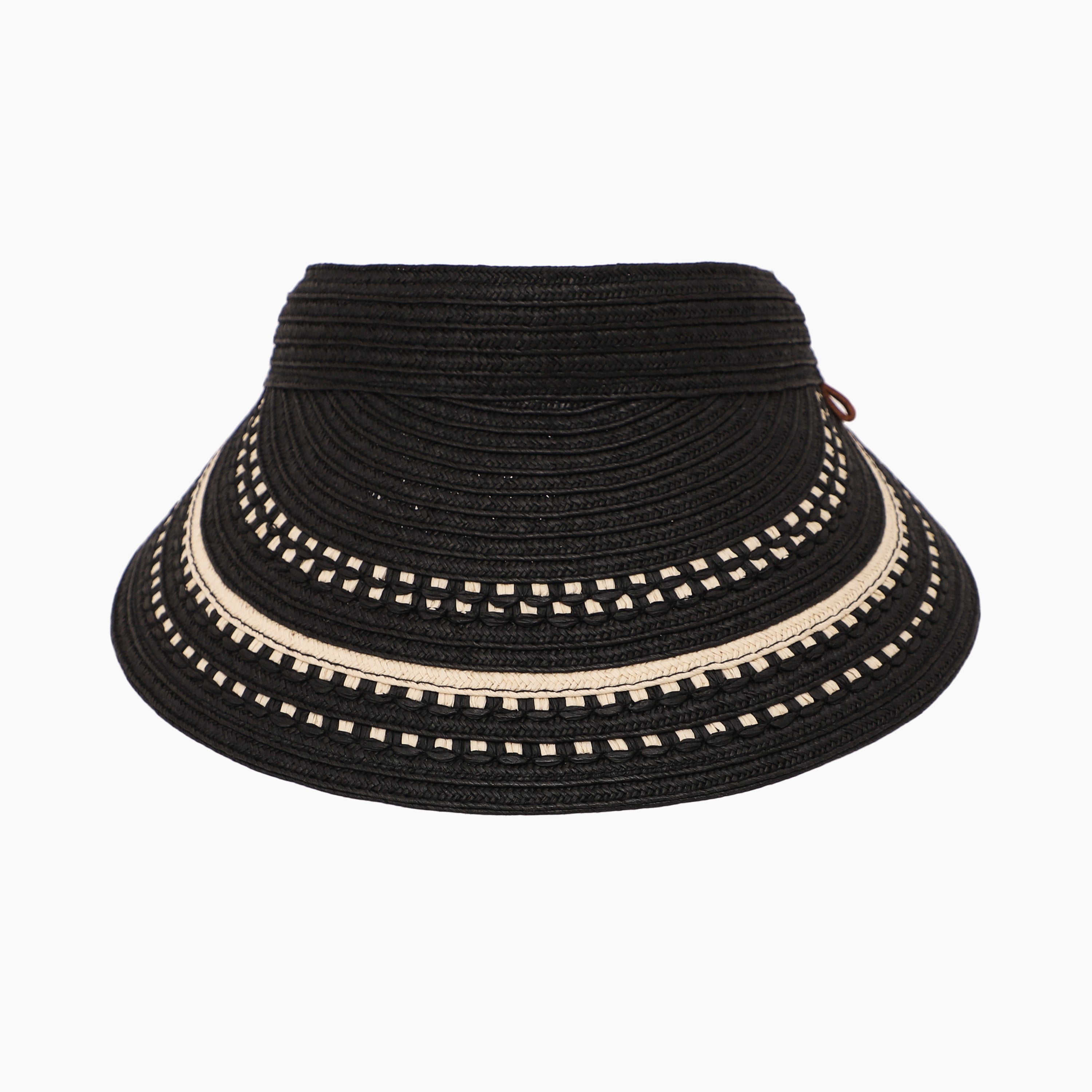 Women’s Paper Straw Sun Hat with Wide Brim and UPF 50+ Sun Protection