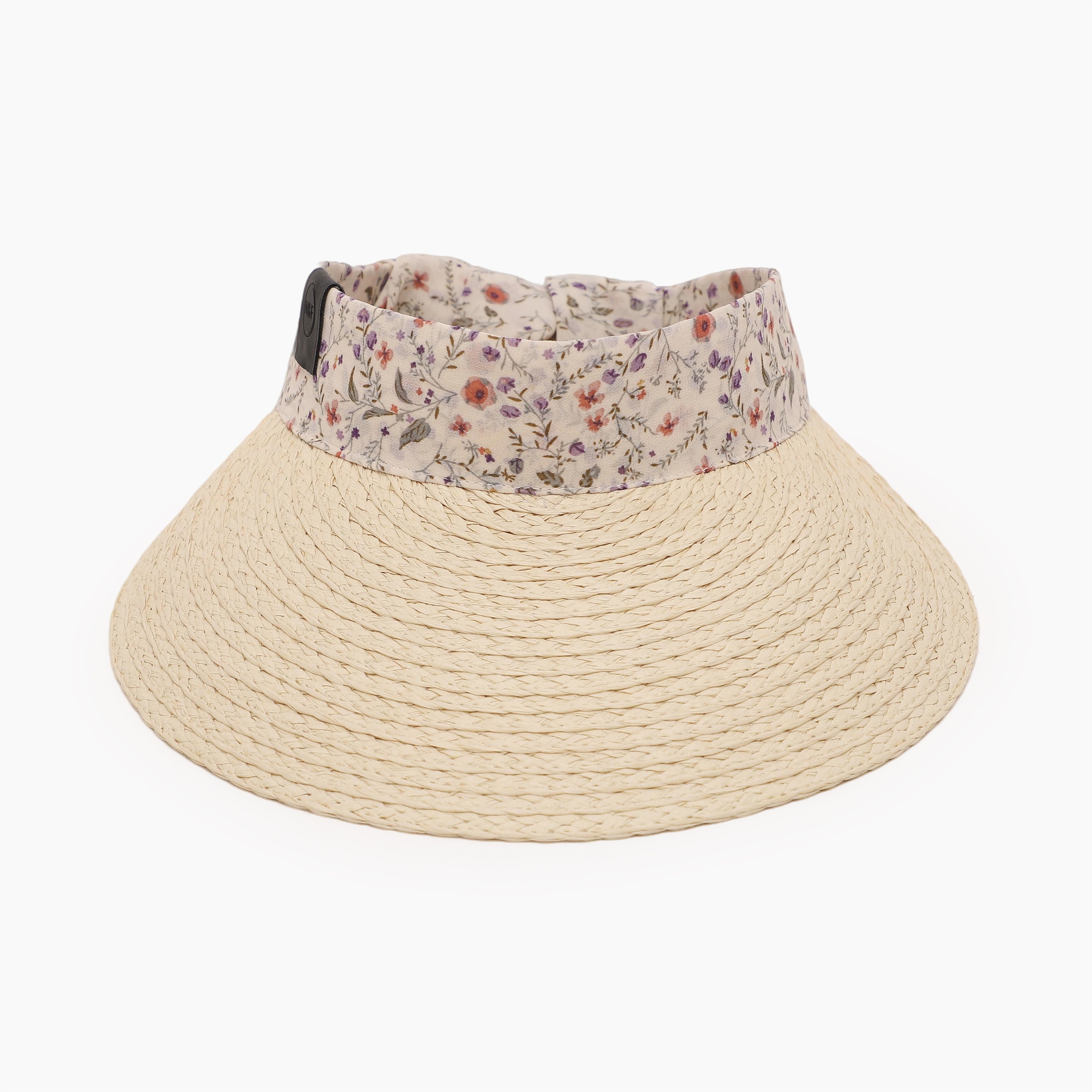 Women’s Paper Straw Sun Hat with Wide Brim and UPF 50+ Sun Protection