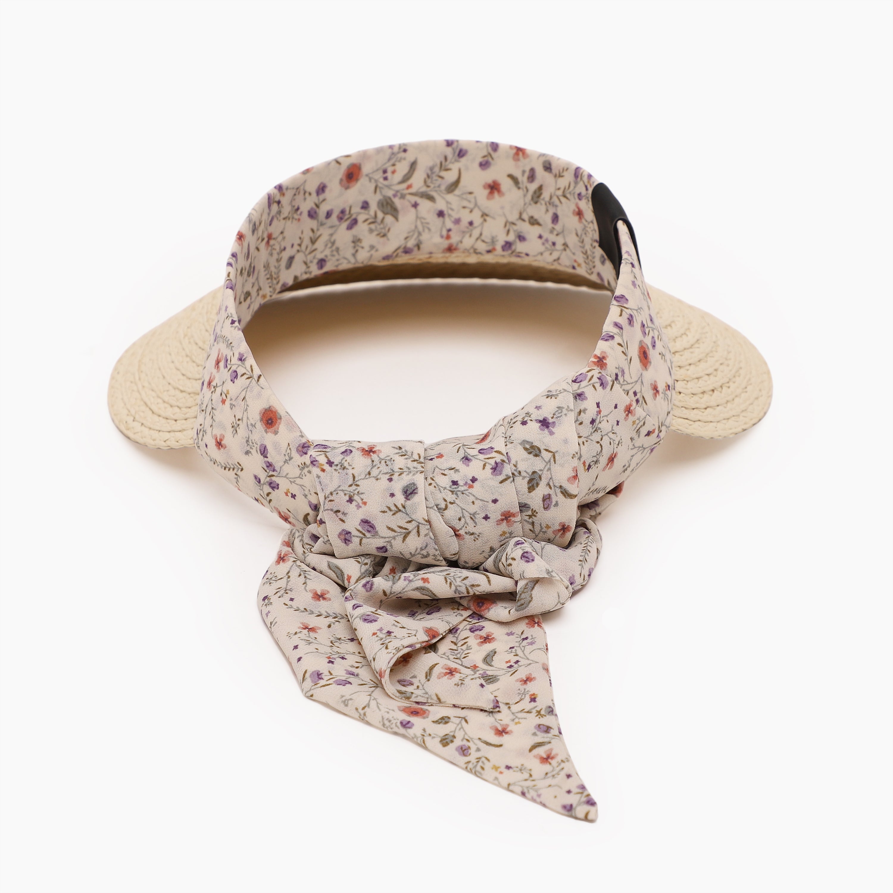 Women’s Paper Straw Sun Hat with Wide Brim and UPF 50+ Sun Protection