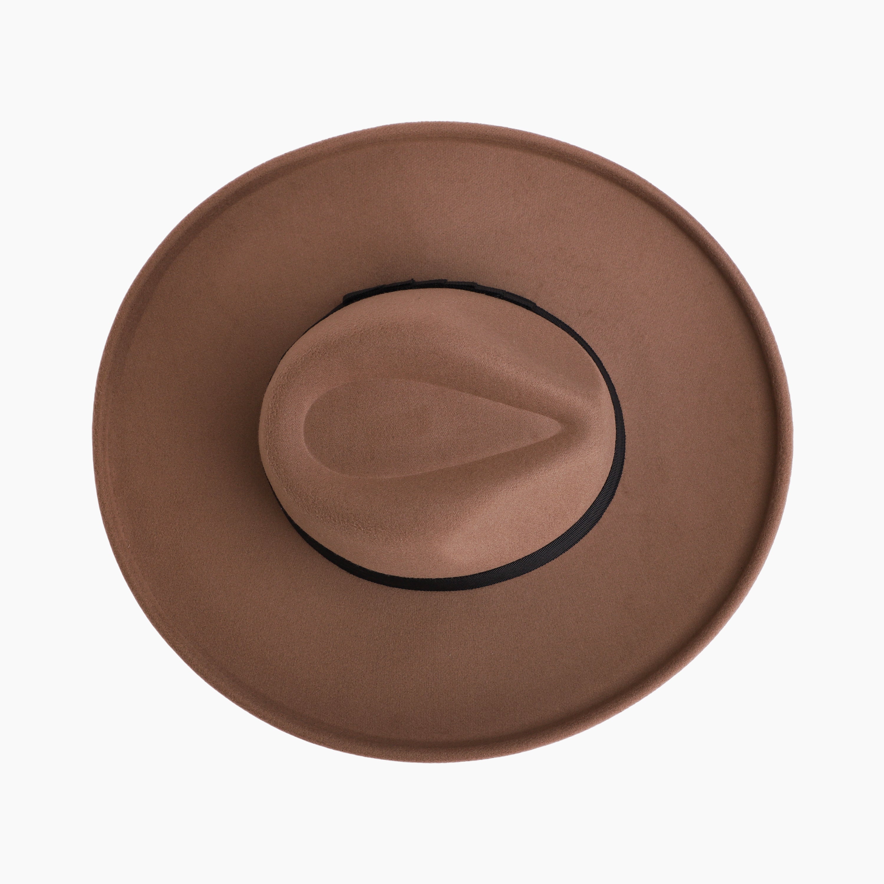 Unisex Polyester Fedora Hat with Wide Brim and UPF 50+ Sun Protection