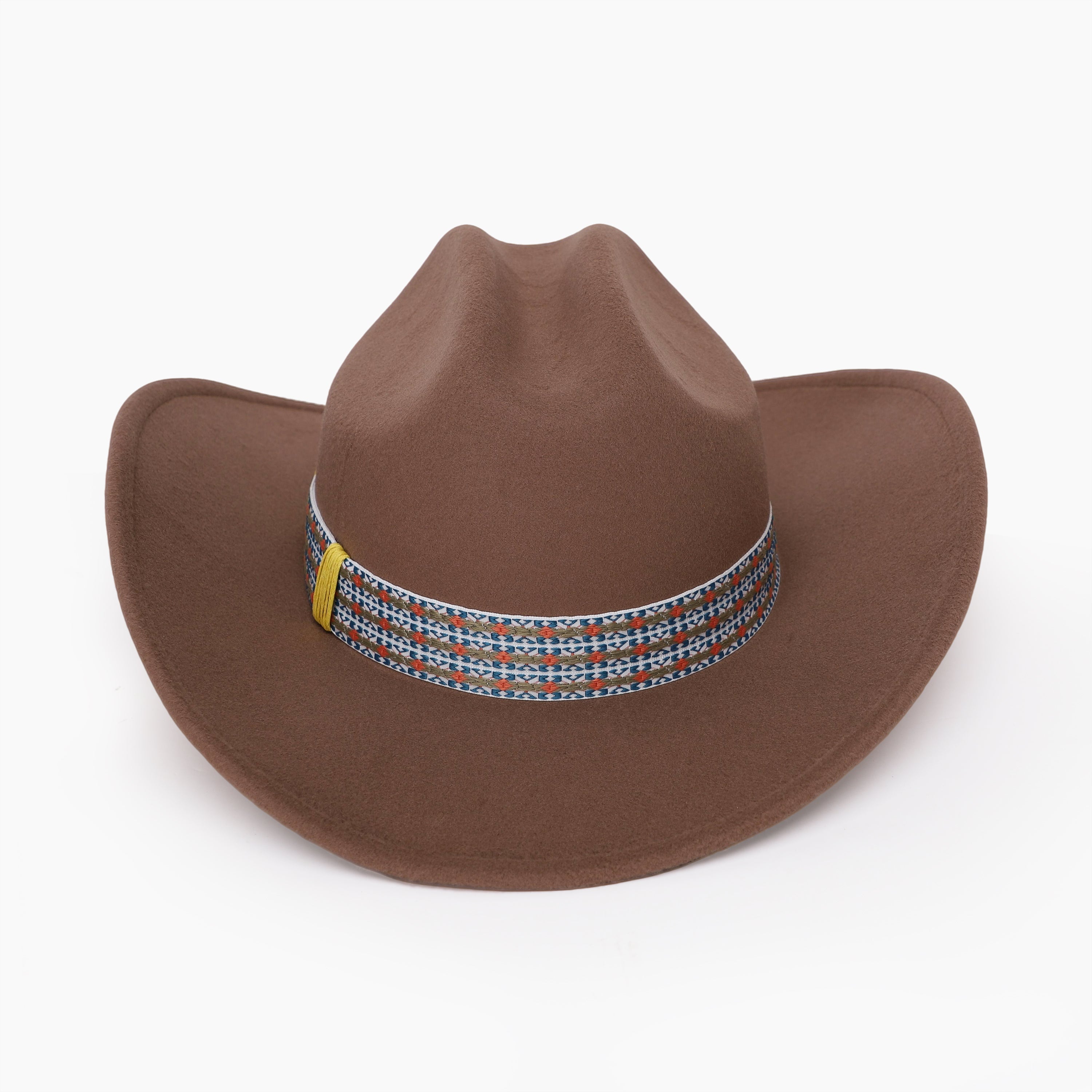 Unisex Polyester Fedora Hat with Wide Brim and UPF 50+ Sun Protection