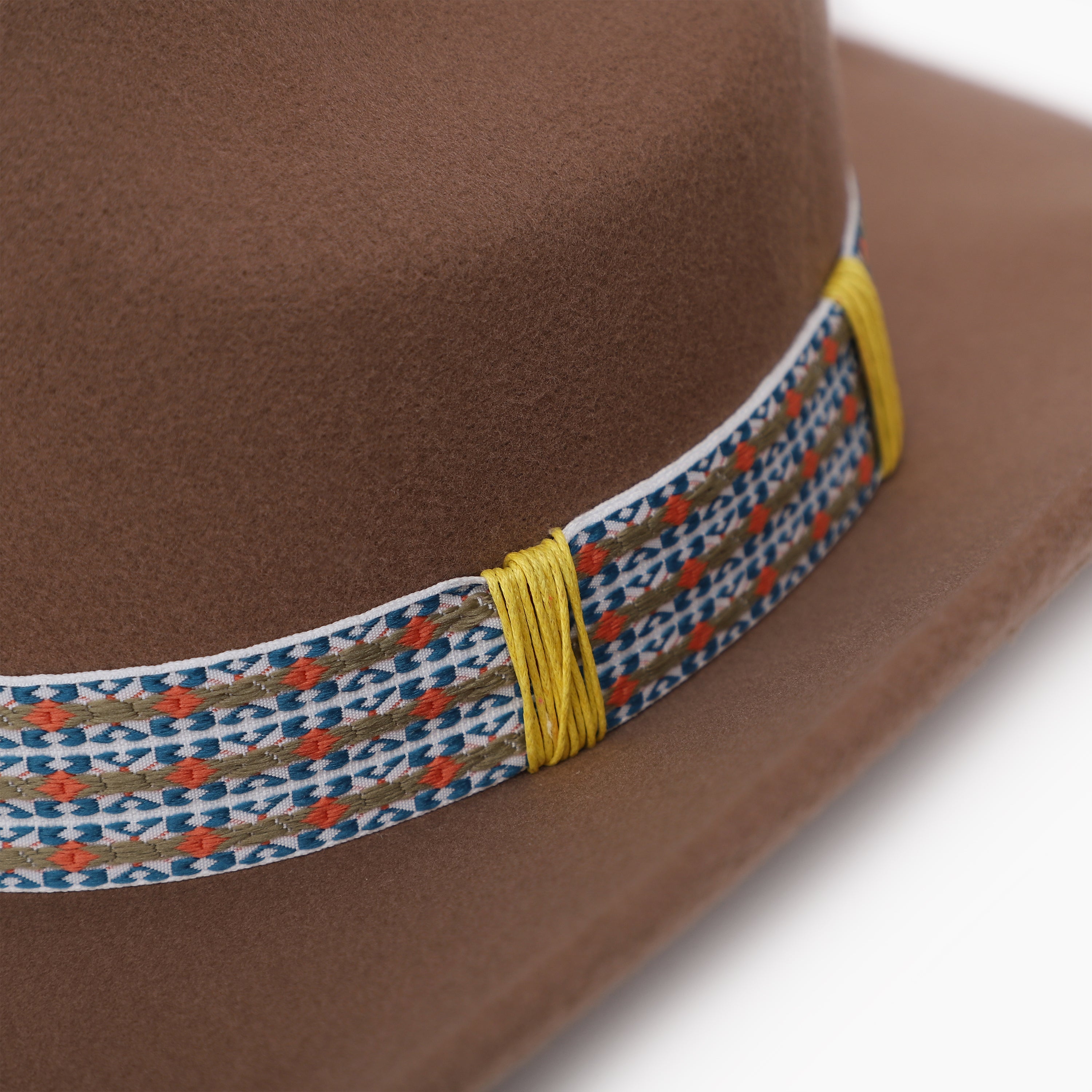 Wholesale Unisex Polyester Fedora Hat with Upturned Brim and UPF 50+ Sun Protection