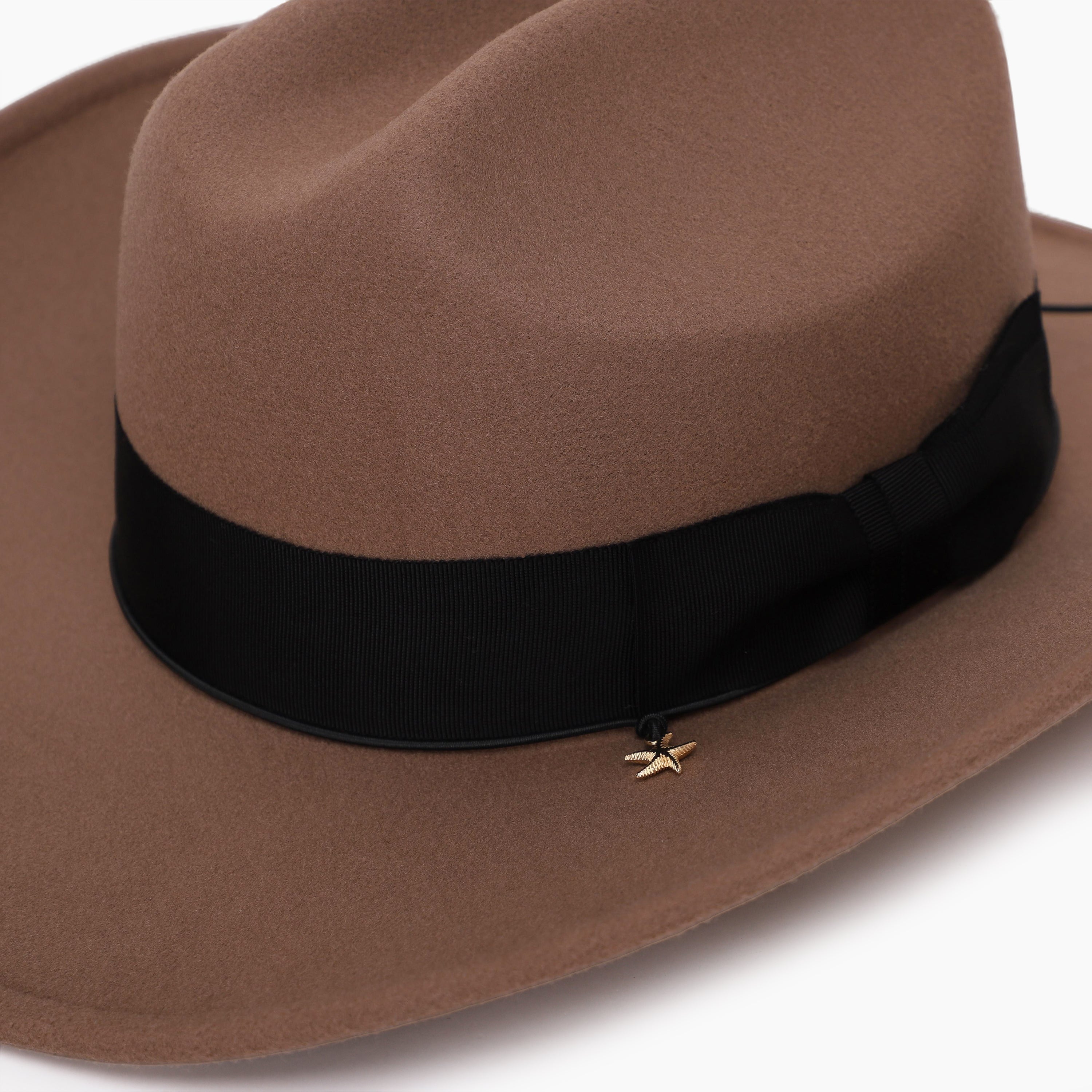 Unisex Polyester Fedora Hat with Wide Brim and UPF 50+ Sun Protection