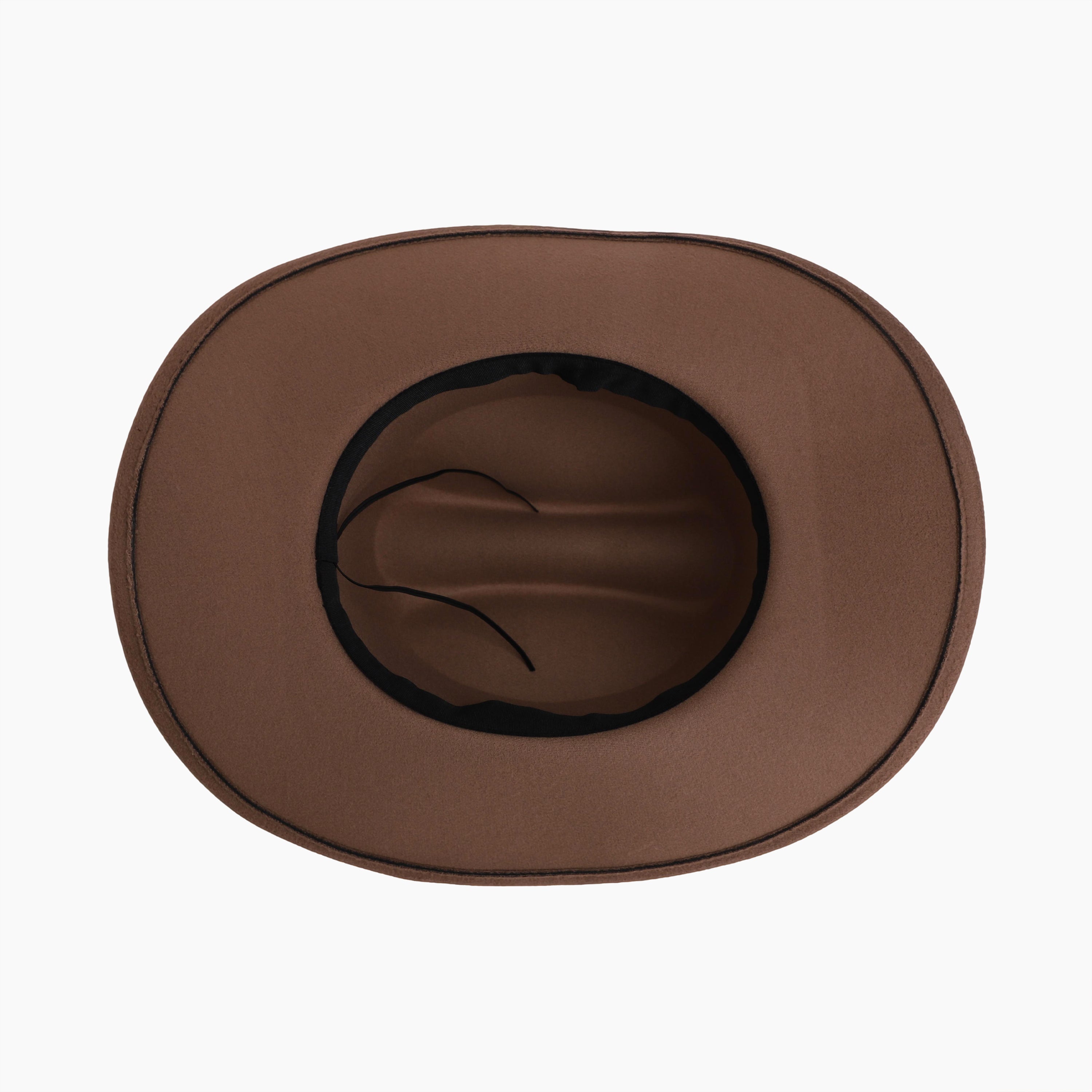 Wholesale Unisex Polyester Fedora Hat with Upturned Brim and UPF 50+ Sun Protection