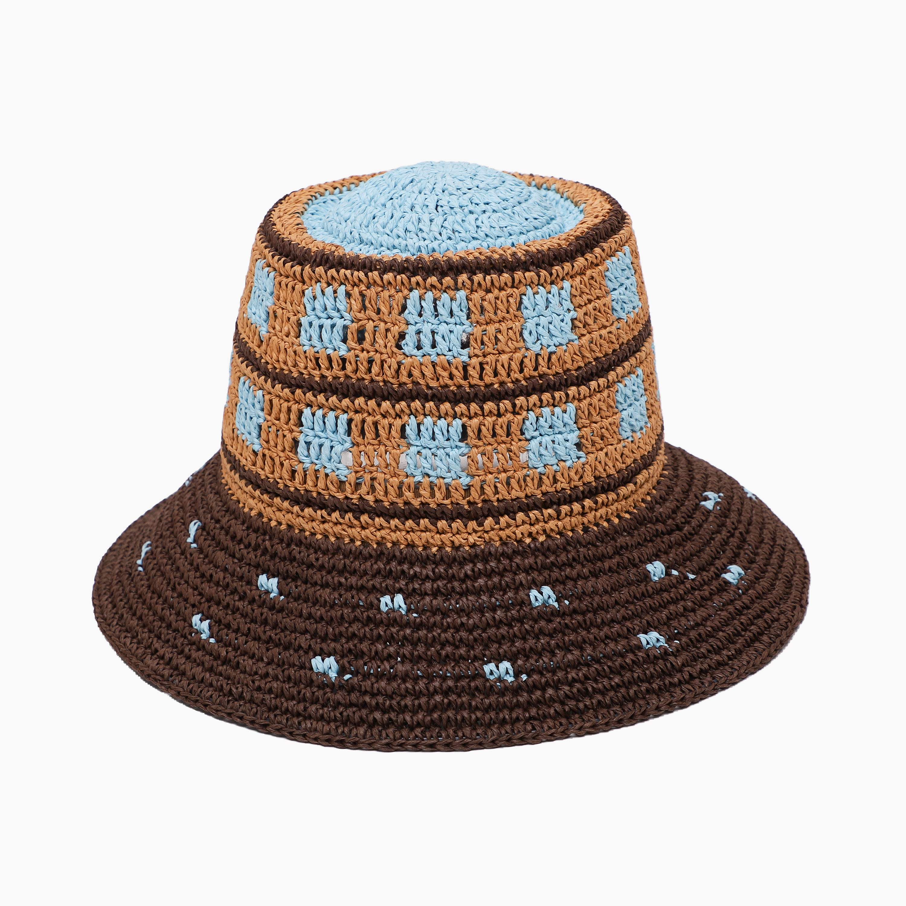 Women’s Paper Straw Sun Hat with Wide Brim and UPF 50+ Sun Protection