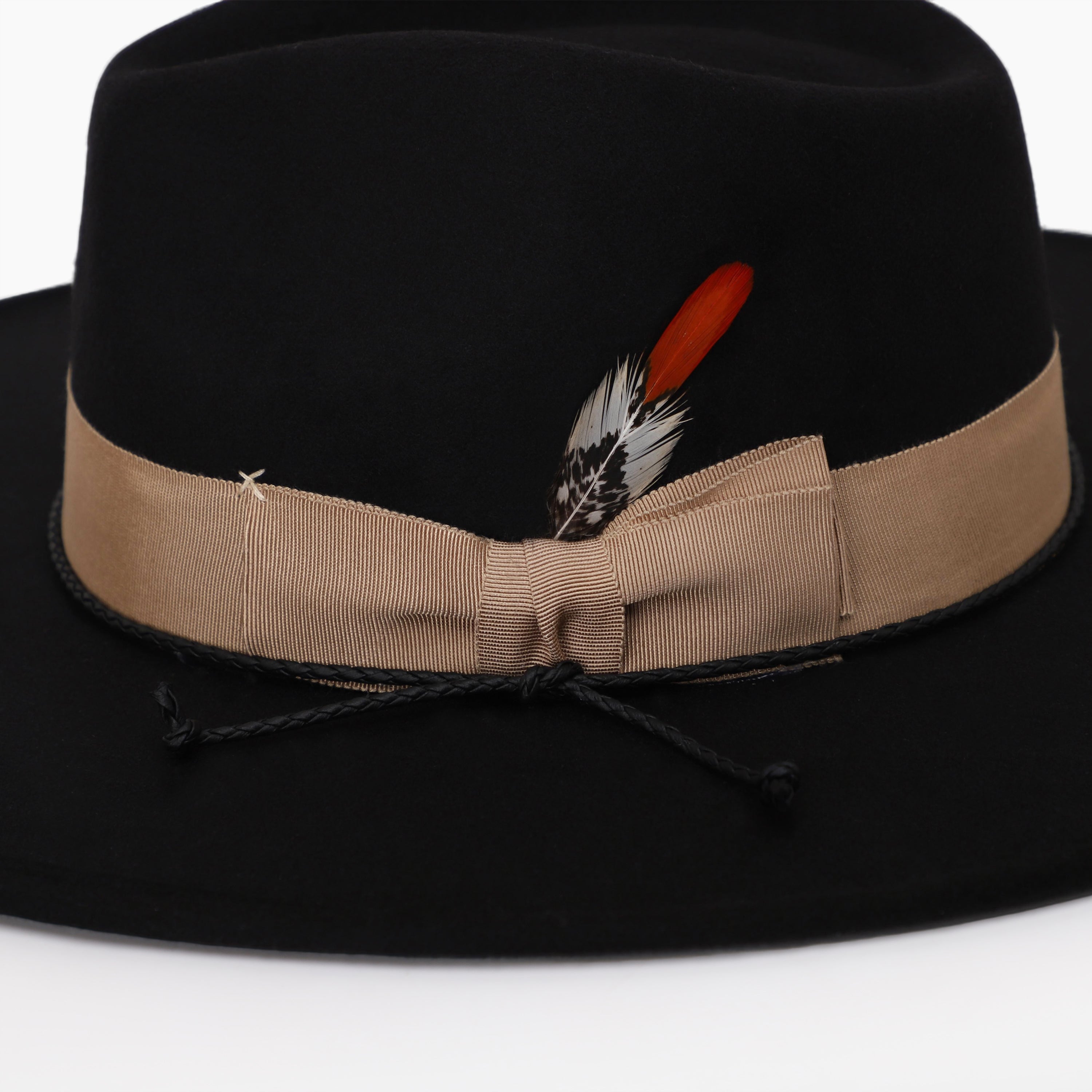 Unisex Polyester Fedora Hat with Wide Brim and UPF 50+ Sun Protection