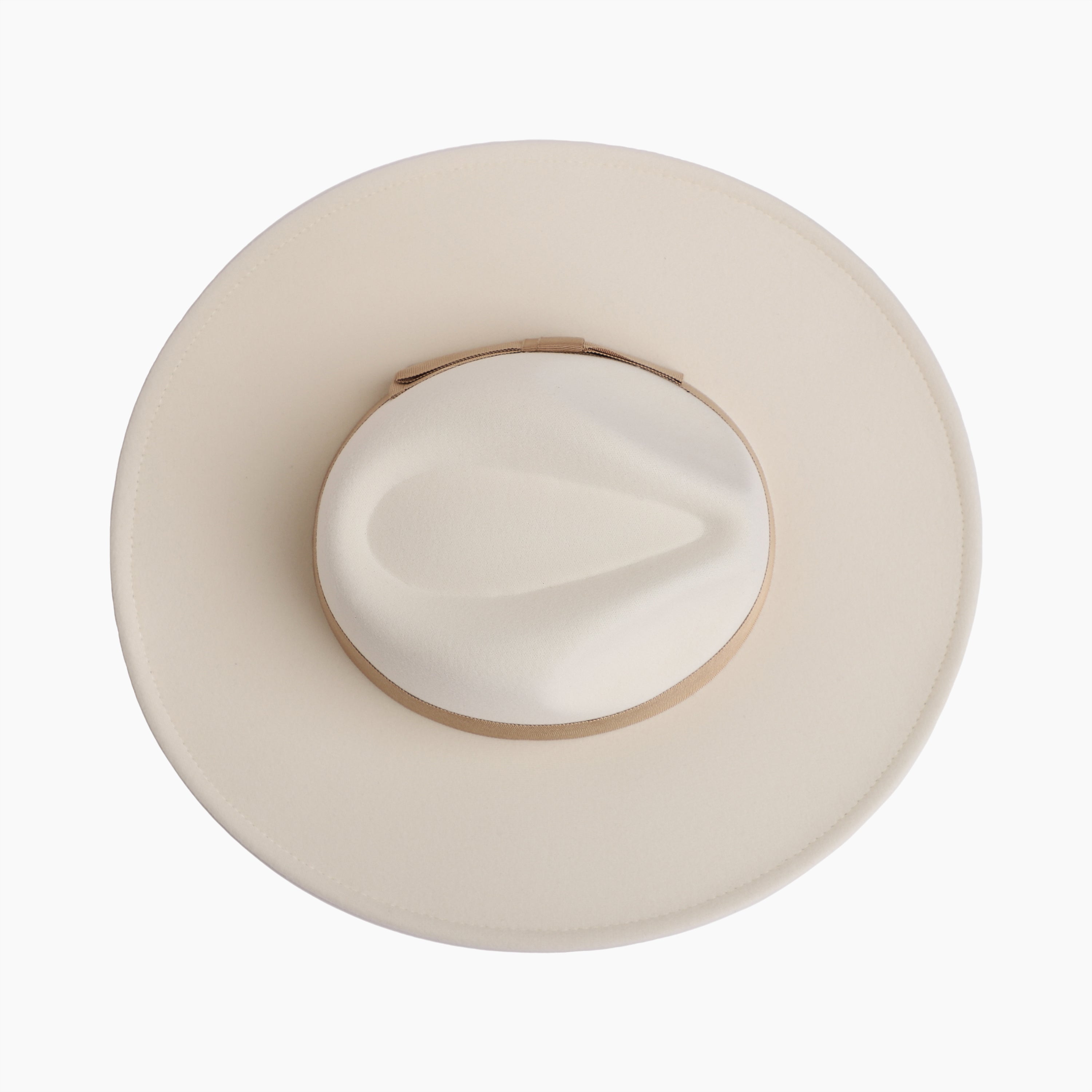 Unisex Polyester Fedora Hat with Wide Brim and UPF 50+ Sun Protection