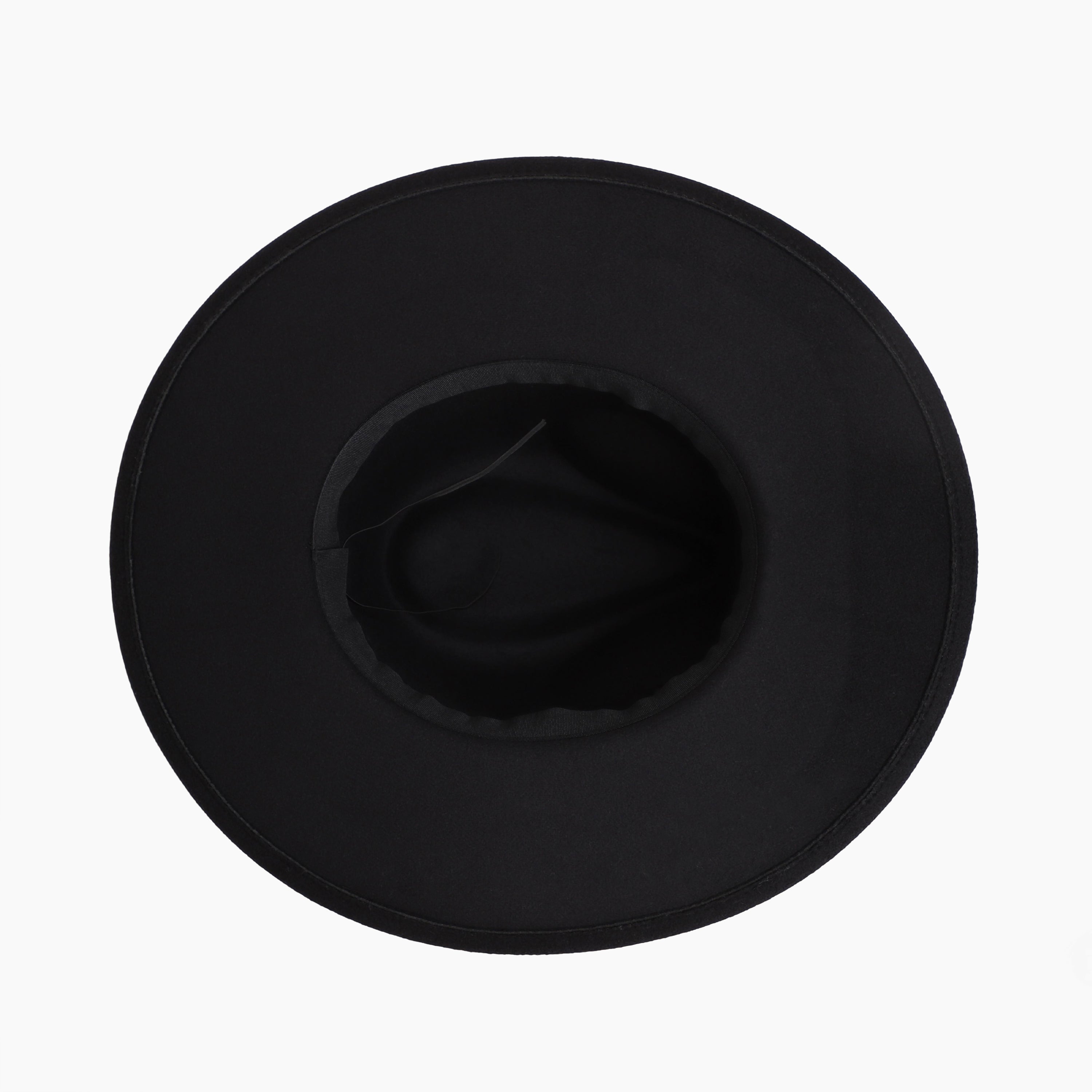 Unisex Polyester Fedora Hat with Wide Brim and UPF 50+ Sun Protection