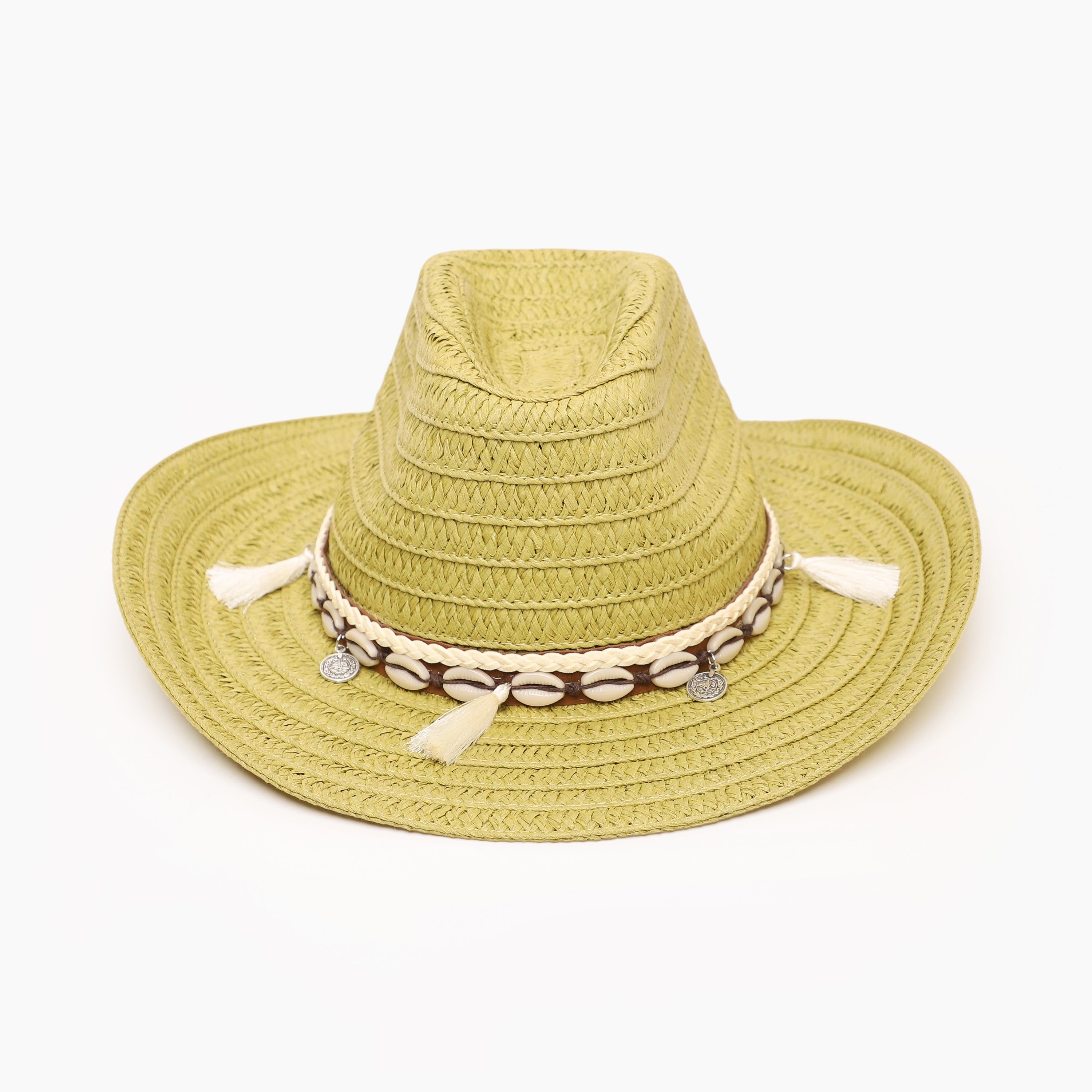 Unisex Paper Straw Fedora Hat with Wide Brim and UPF 50+ Sun Protection