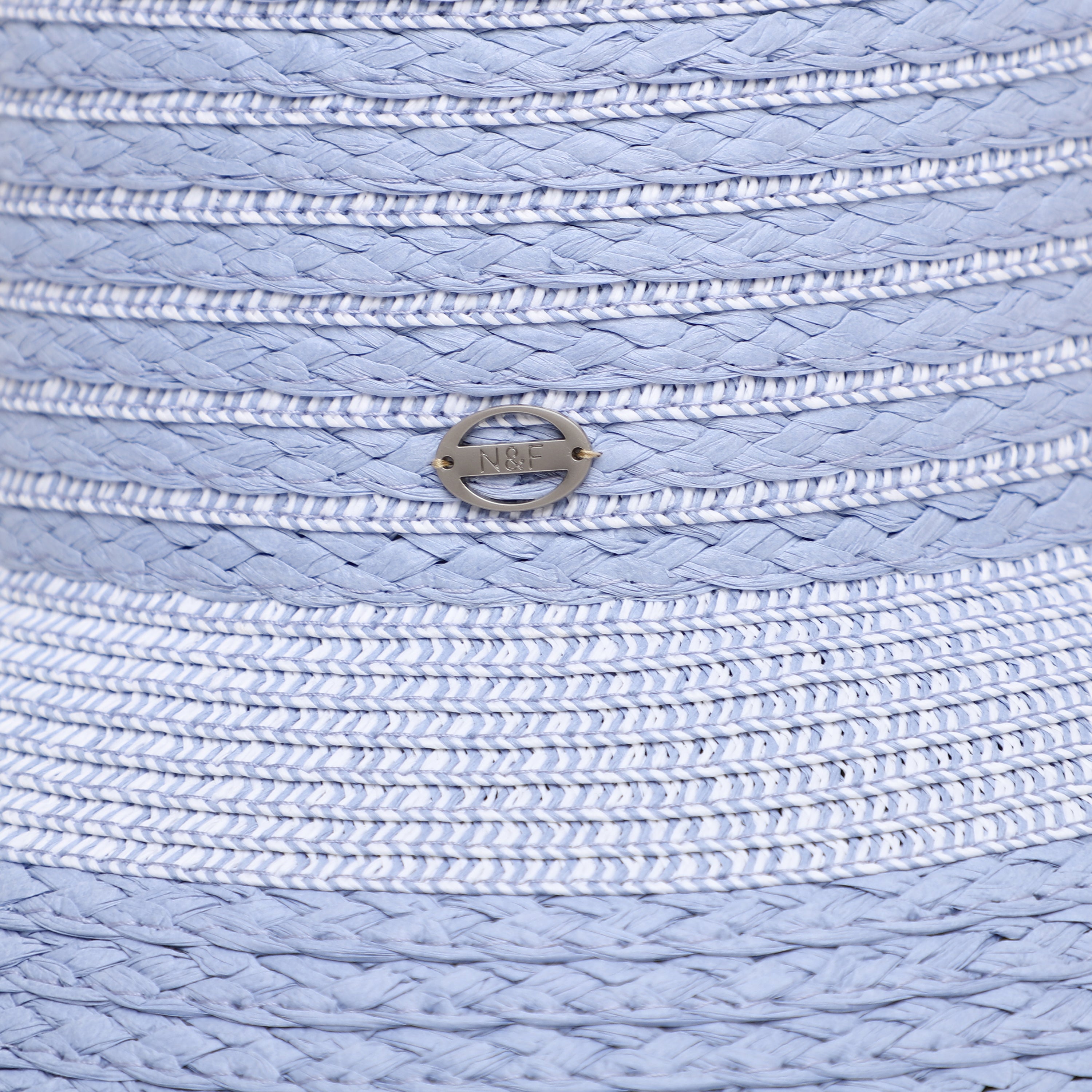 Women’s Paper Straw Bucket Hat with Wide Brim and UPF 50+ Sun Protection